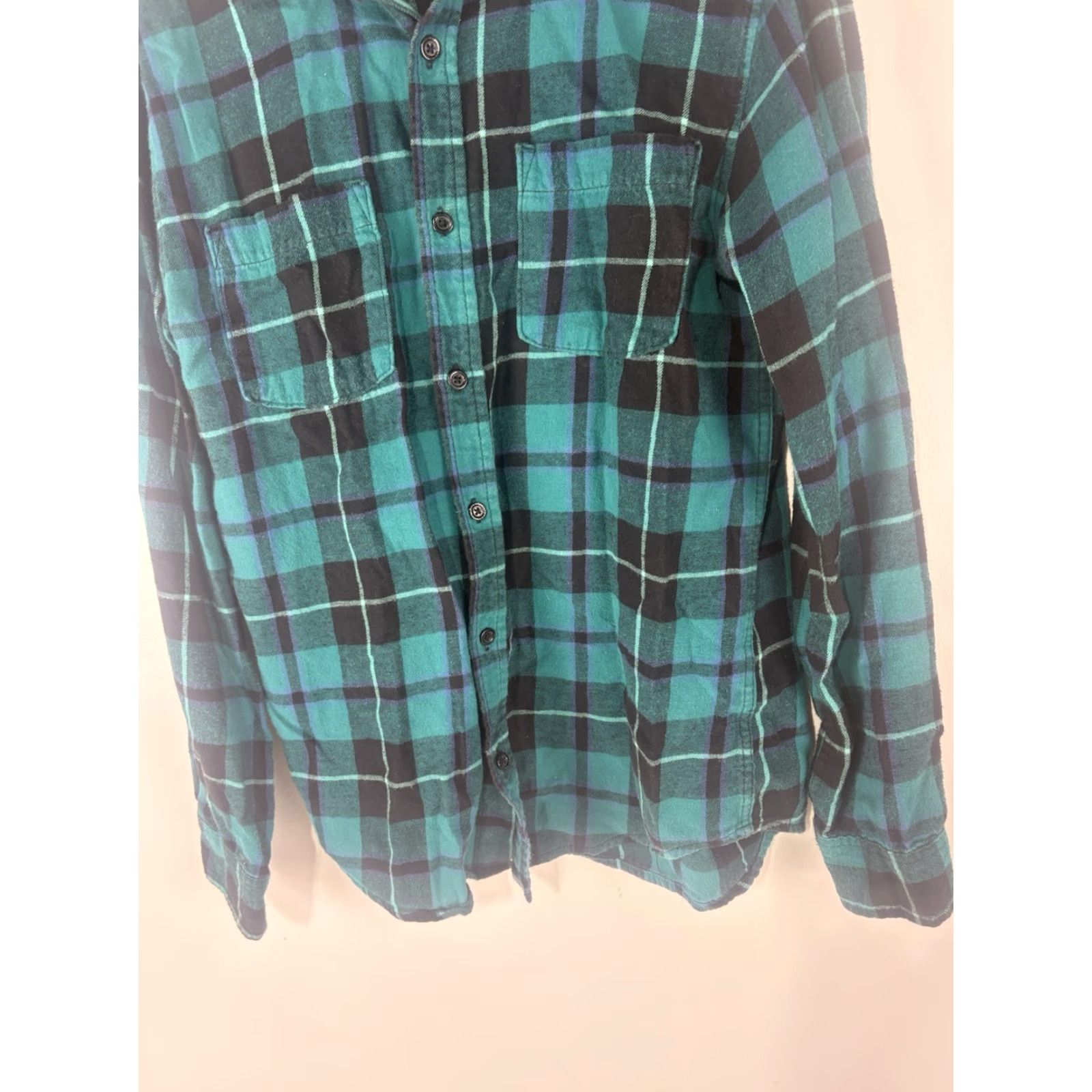 Quiksilver Quicksilver Mens Flannel Shirt Cotton Plaid Button-Up Casual Travel Winter Size M Multicolor Size US M / EU 48-50 / 2 - 3 Thumbnail