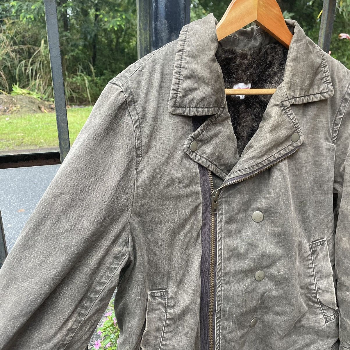 Johnbull 🔥90s John Bull Double Collar Sherpa Heavy Chore Punk Jacket Size US M / EU 48-50 / 2 - 5 Thumbnail