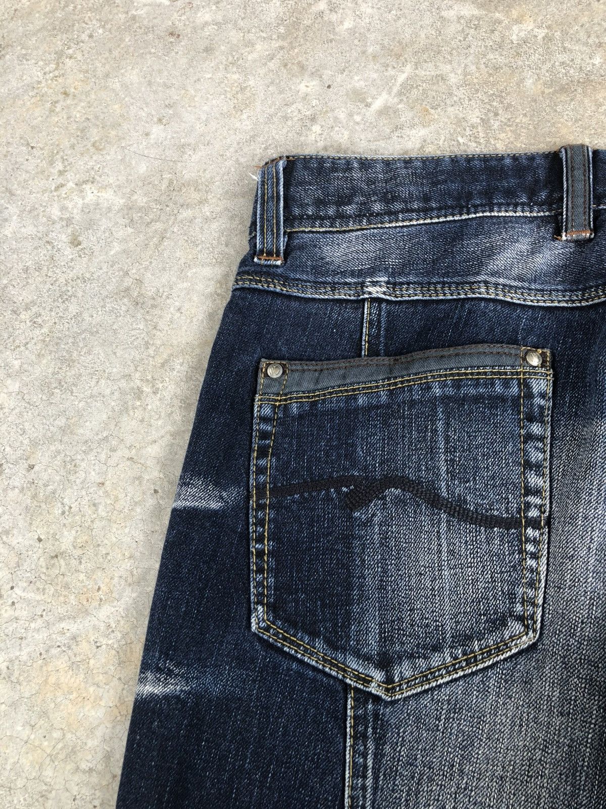 If Six Was Nine Nicole Club Flared Jeans Distressed Jeans Size US 32 / EU 48 - 15 Thumbnail
