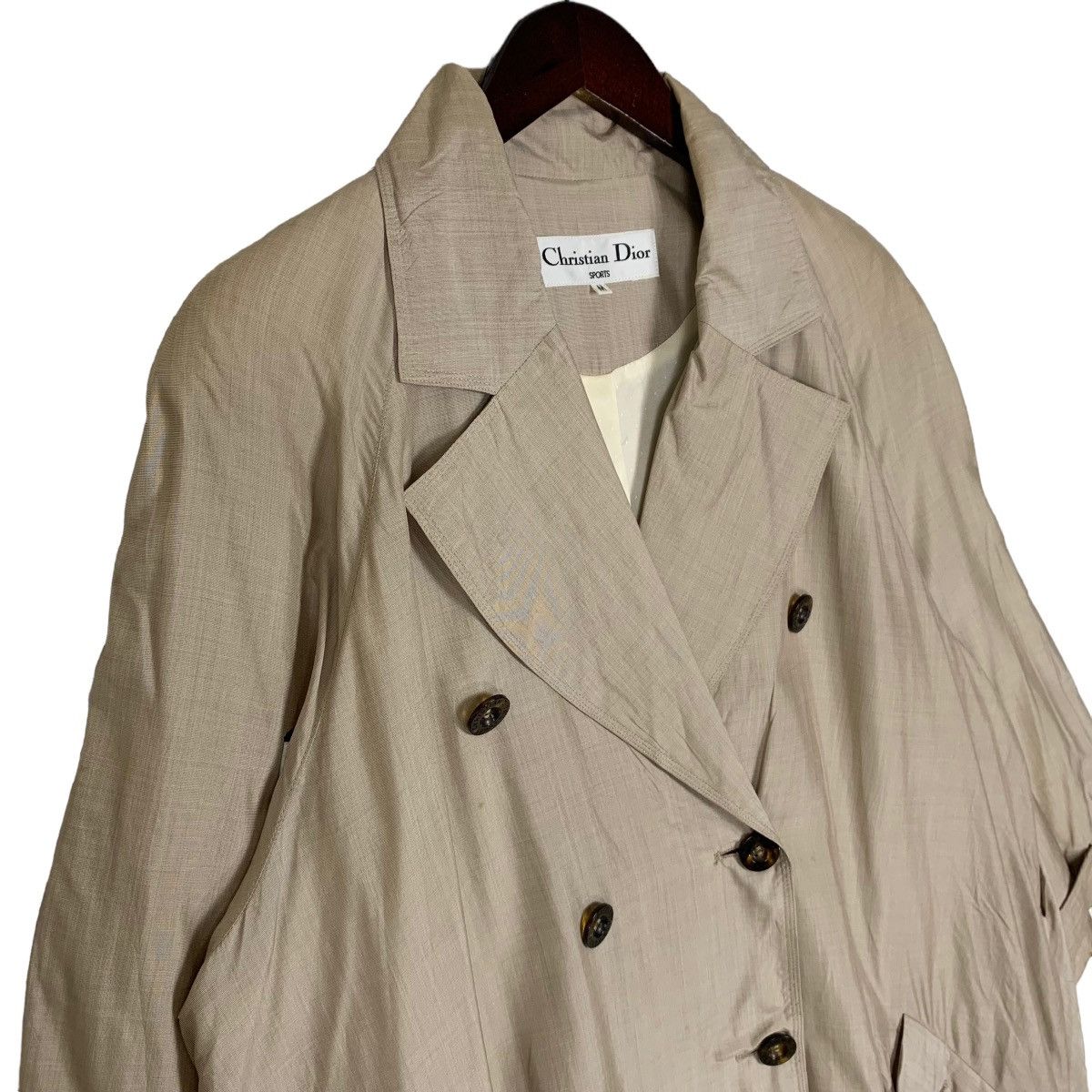 Christian Dior Monsieur × Vintage Vintage Amazing Christian Dior Sports Trench Coat Size M / US 6-8 / IT 42-44 - 4 Thumbnail