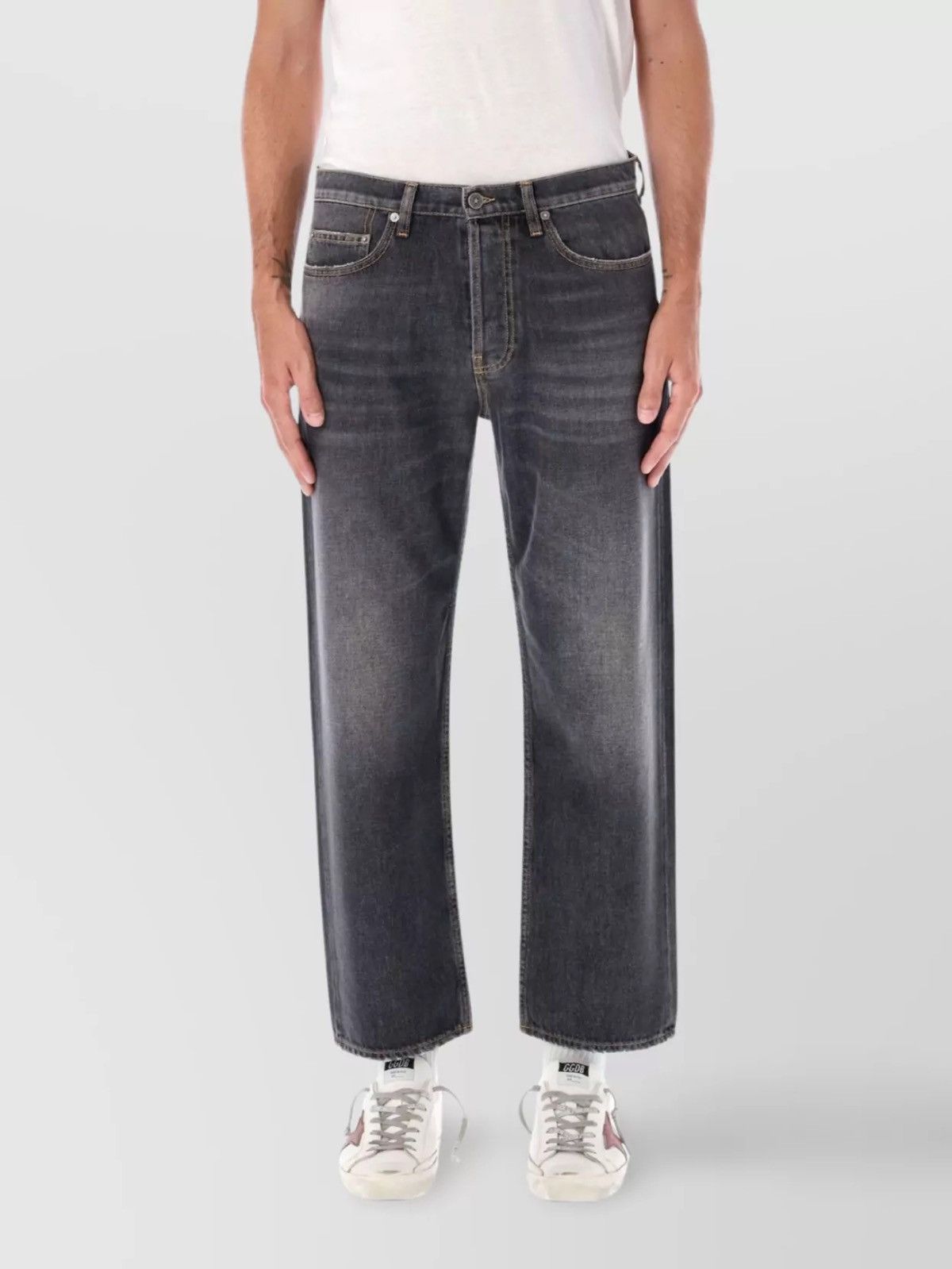 Golden Goose Golden Goose Skate Denim Cropped Jeans, Size 32 Size US 32 / EU 48 - 13 Thumbnail