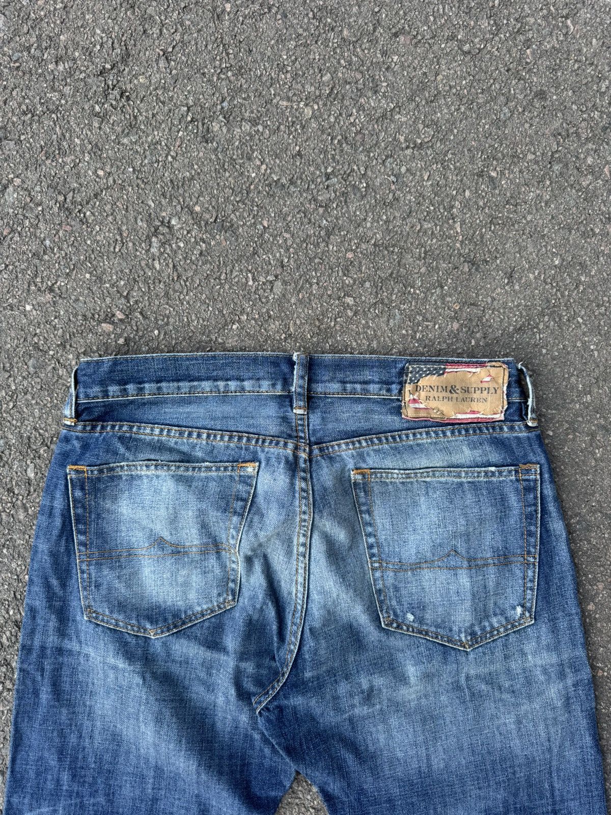Denim & Supply Ralph Lauren Denim & Supply Ralph Lauren Y2K Washed Jeans Size US 34 / EU 50 - 2 Thumbnail