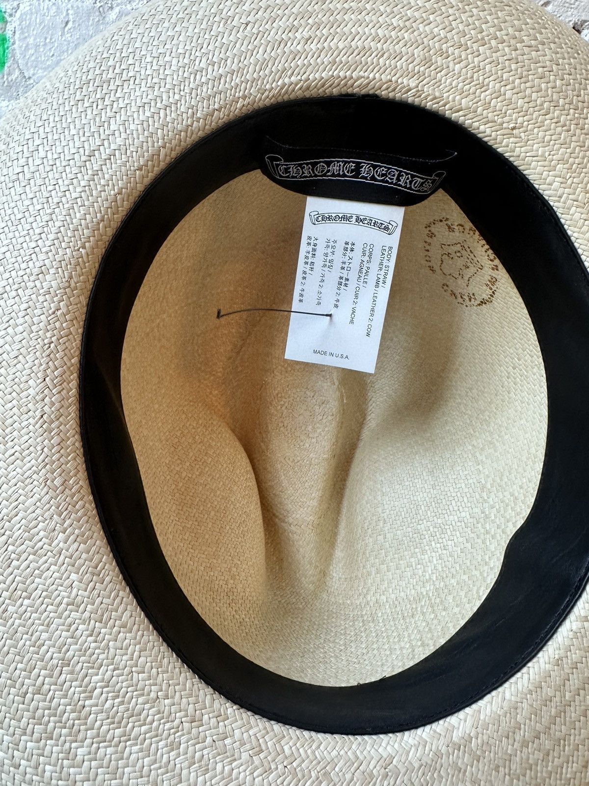 CHROME HEARTS EUROPEAN MAFIA GUNSLINGER HAT FEDORA 4Gseller