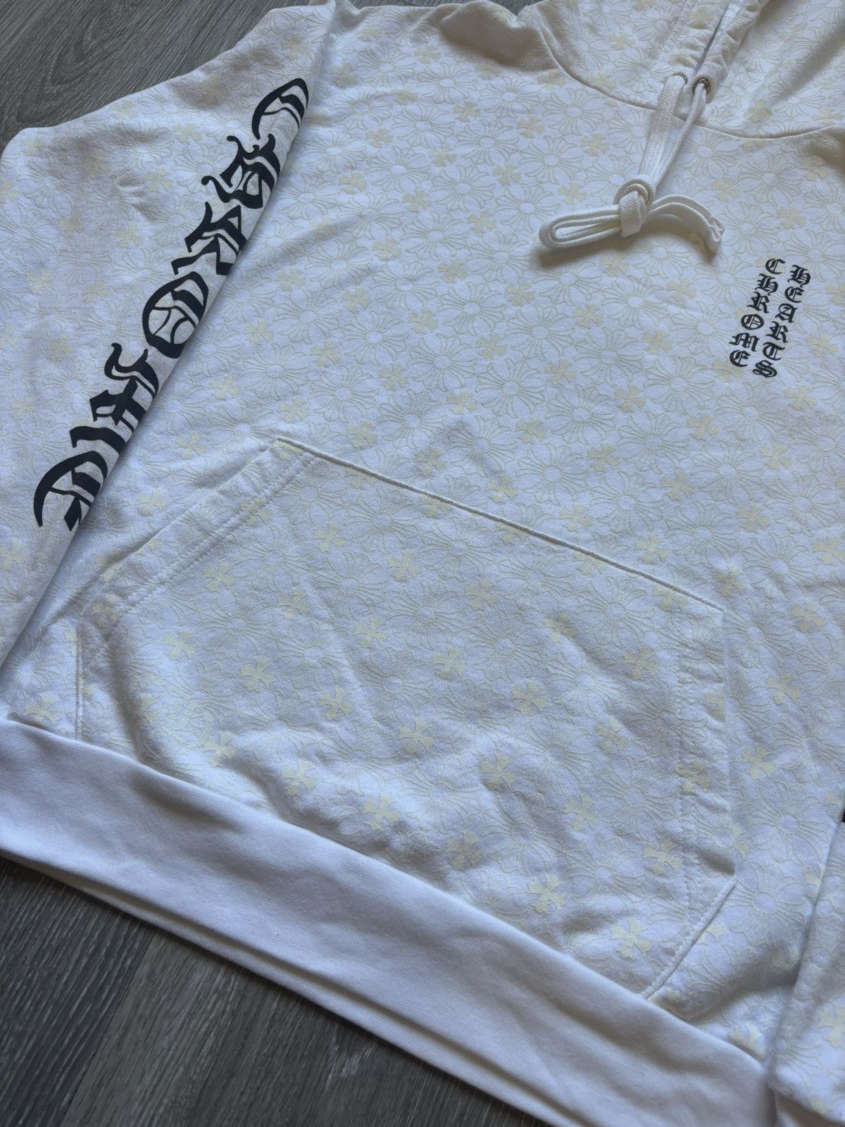 Chrome Hearts Chrome Hearts White Cross Plus Hoodie Size US S / EU 44-46 / 1 - 3 Thumbnail