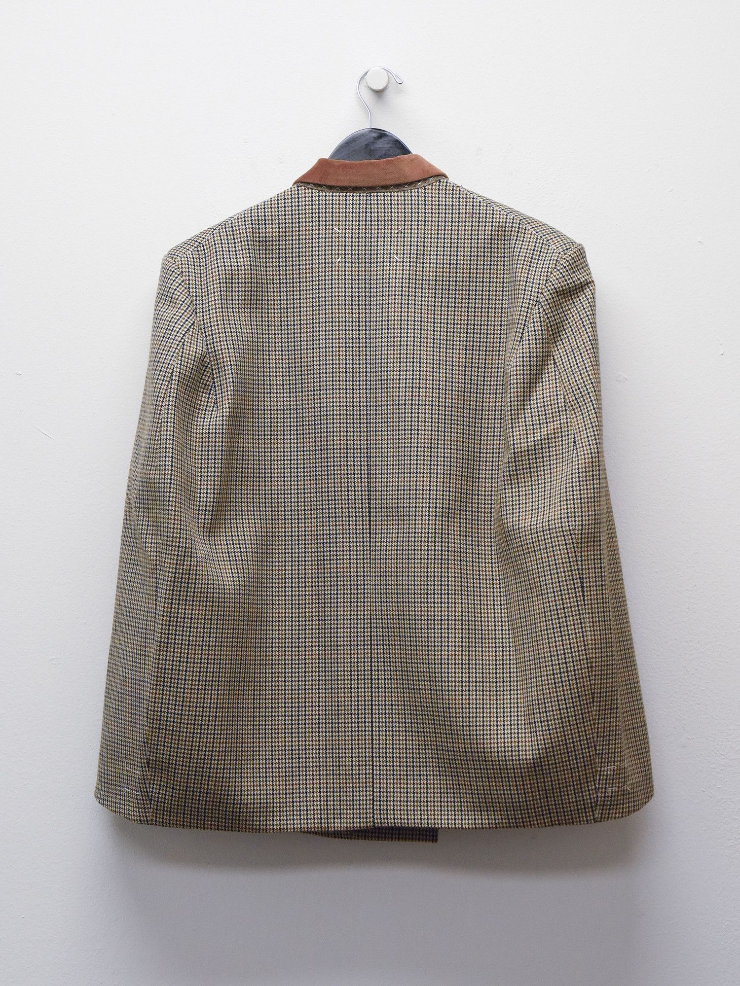 Maison Margiela MAISON MARGIELA Womens Houndstooth Cape Jacket Size S / US 4 / IT 40 - 2 Thumbnail