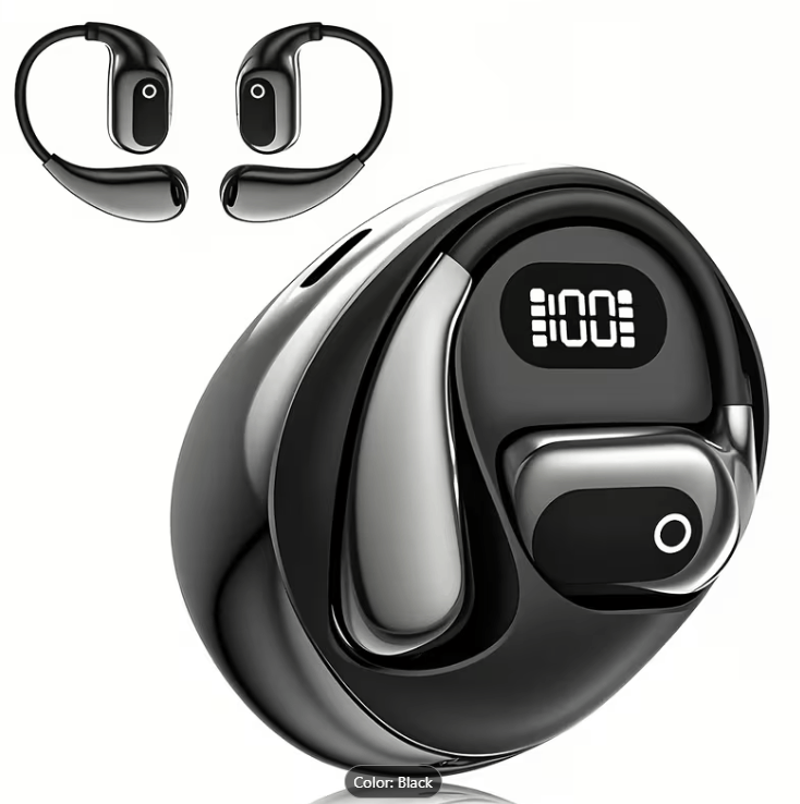 Other VTrans AI Earphone Wireless Ear-hook Earbuds with Charging C Size ONE SIZE - 1 Thumbnail