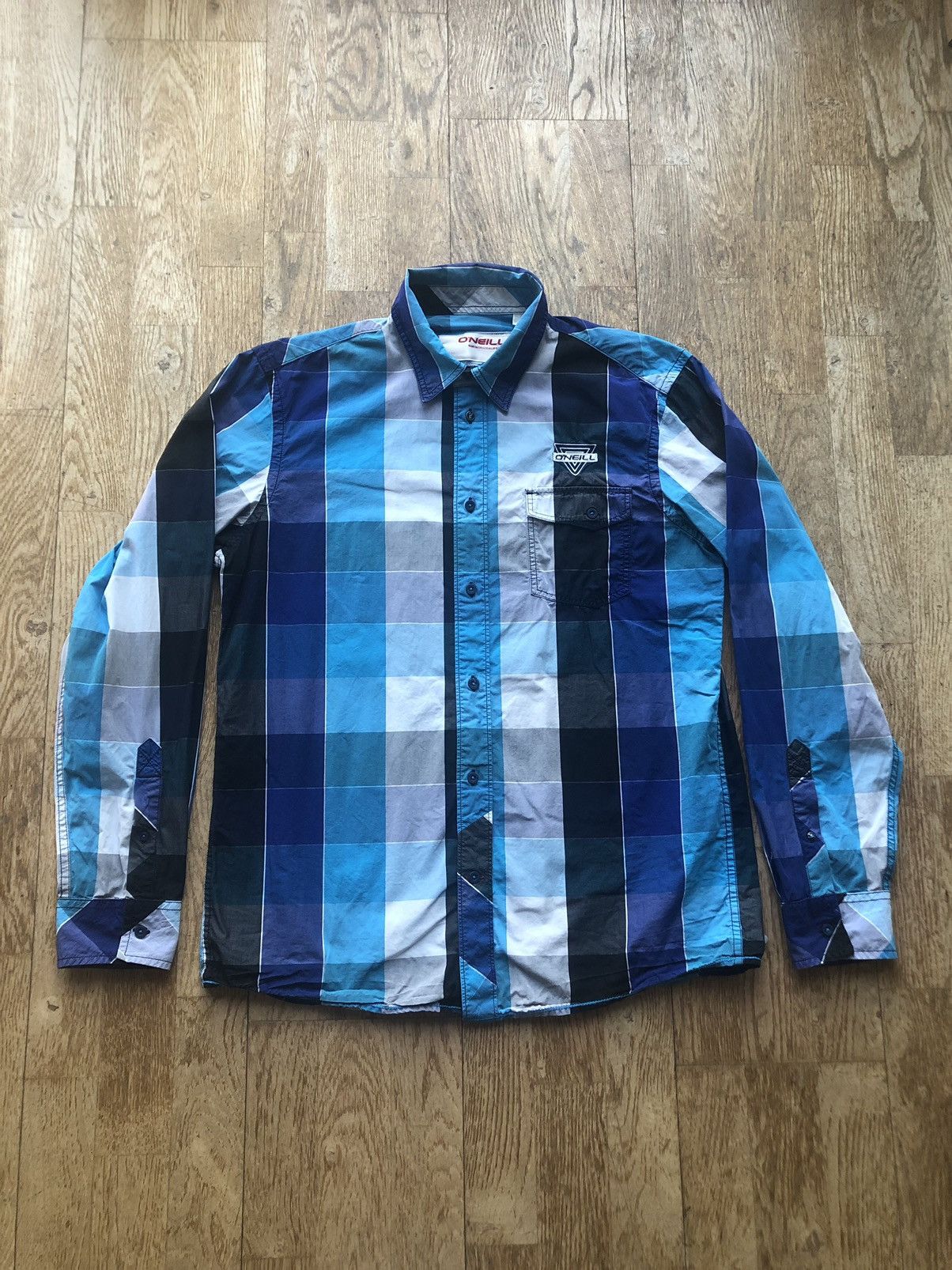 O'Neill × Vintage ONEILL CALIFORNIA REGULAR FIT QUALITY VINTAGE BUTTON SHIRT Size US L / EU 52-54 / 3 - 1 Thumbnail