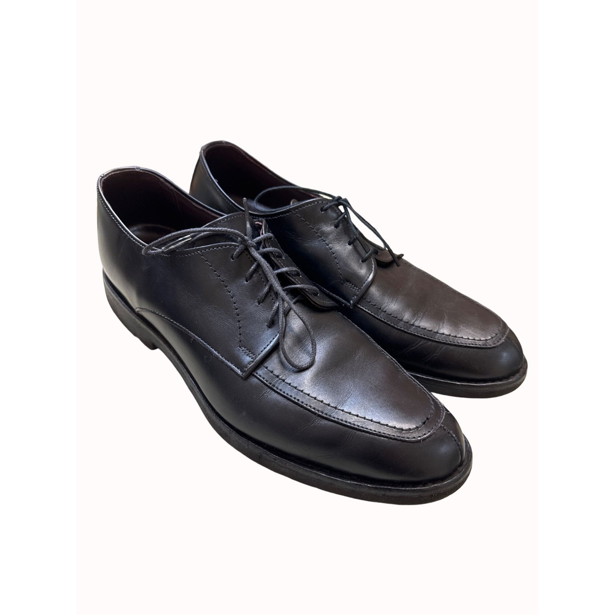 Allen Edmonds Allen Edmonds men’s black leather dress Oxford lace shoes si Size US 10 / EU 43 - 6 Thumbnail