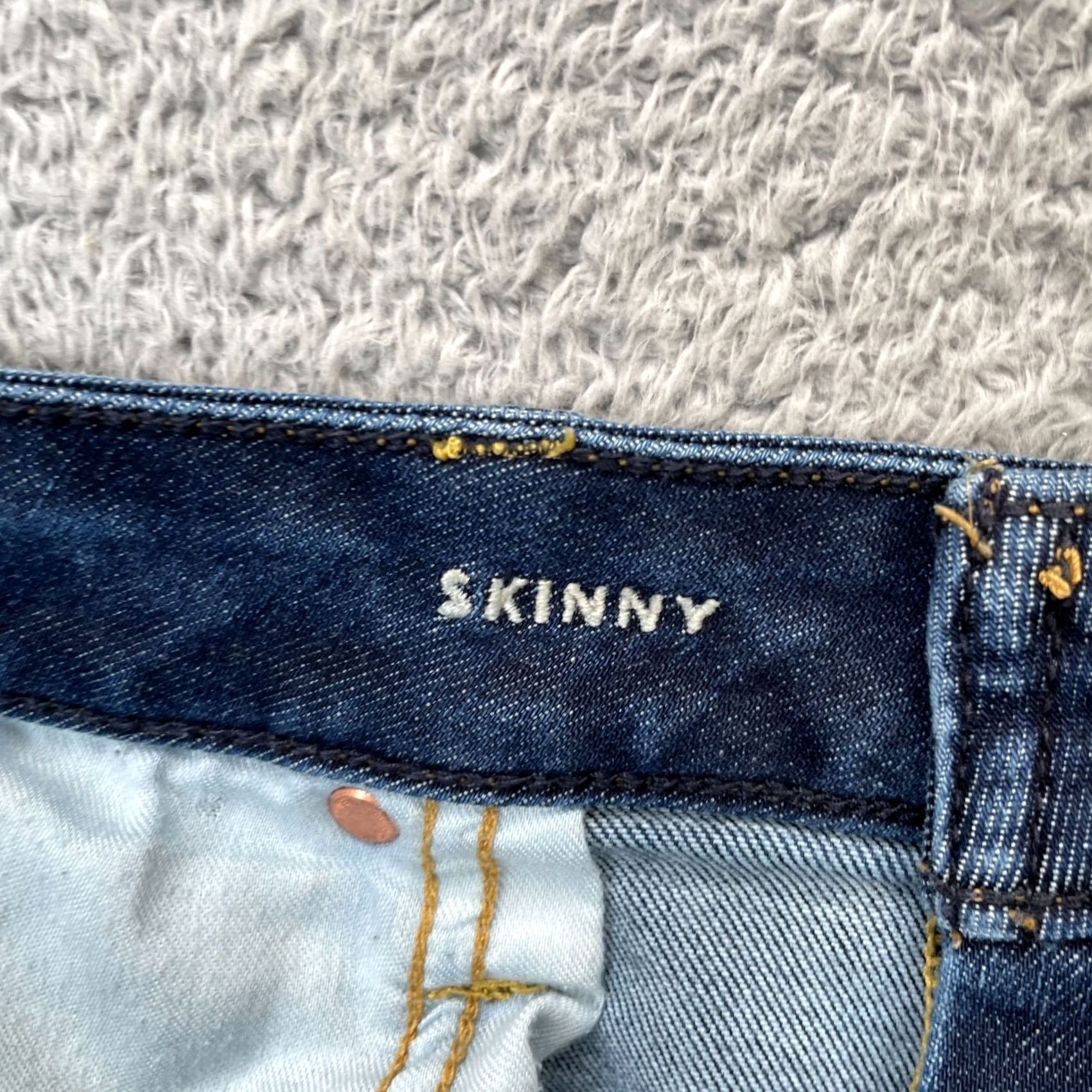 American Eagle Outfitters VINTAGE American Eagle Outfitters Jeans Mens 38x30 Blue AirFlex 360 Skinny Distressed (Note: Original had no vintage; included for format only) Size US 36 / EU 52 - 4 Thumbnail