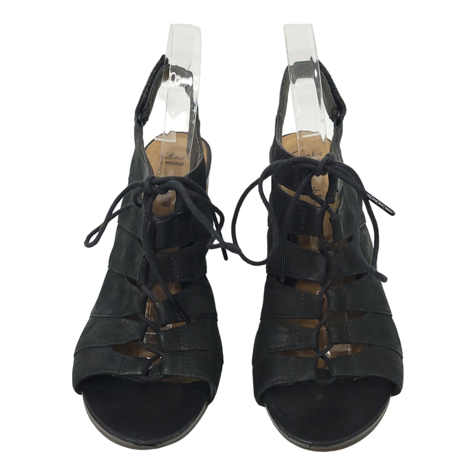 Clarks Clarks Banoy Waneta Sandals Womens 8.5 M Lace Up Gladiator B Size US 8.5 / IT 38.5 - 9 Thumbnail