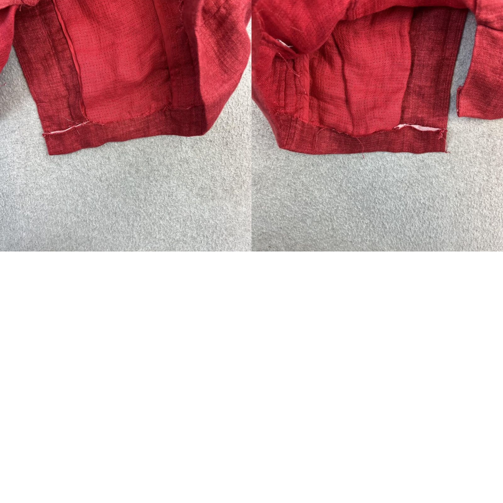 Eileen Fisher VINTAGE Eileen Fisher Blazer Jacket Womens XS Red Longline Two Button Notch Lapel Size XS / US 0-2 / IT 36-38 - 9 Thumbnail