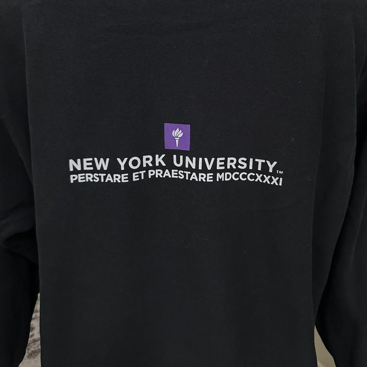 Vintage New York University Hoodie Size US XL / EU 56 / 4 - 6 Thumbnail