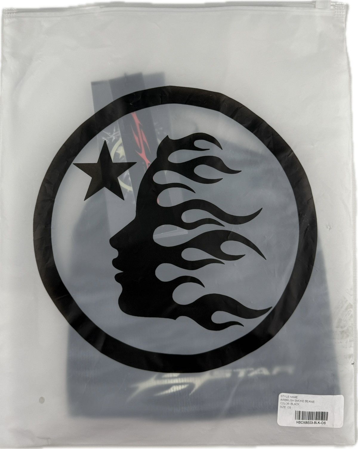 HELLSTAR Hellstar Airbrush Smoke Beanie Size ONE SIZE - 5 Thumbnail