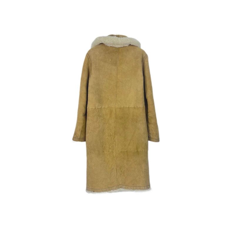 Dior Dior Camel-colored fur all-in-one long fur coat 2502-Nexta Size US XXS / EU 40 - 2 Thumbnail