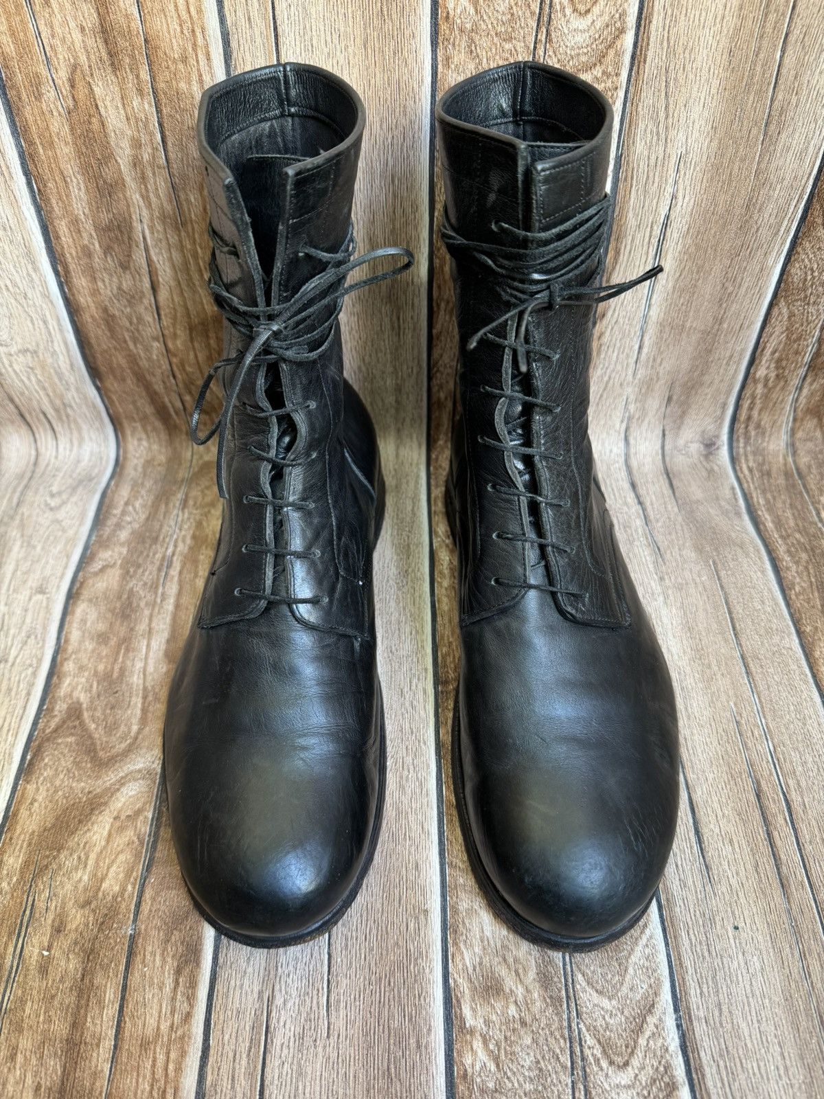 Dimissianos & Miller lace up horse leather boots Size US 6.5 / EU 39-40 - 4 Thumbnail