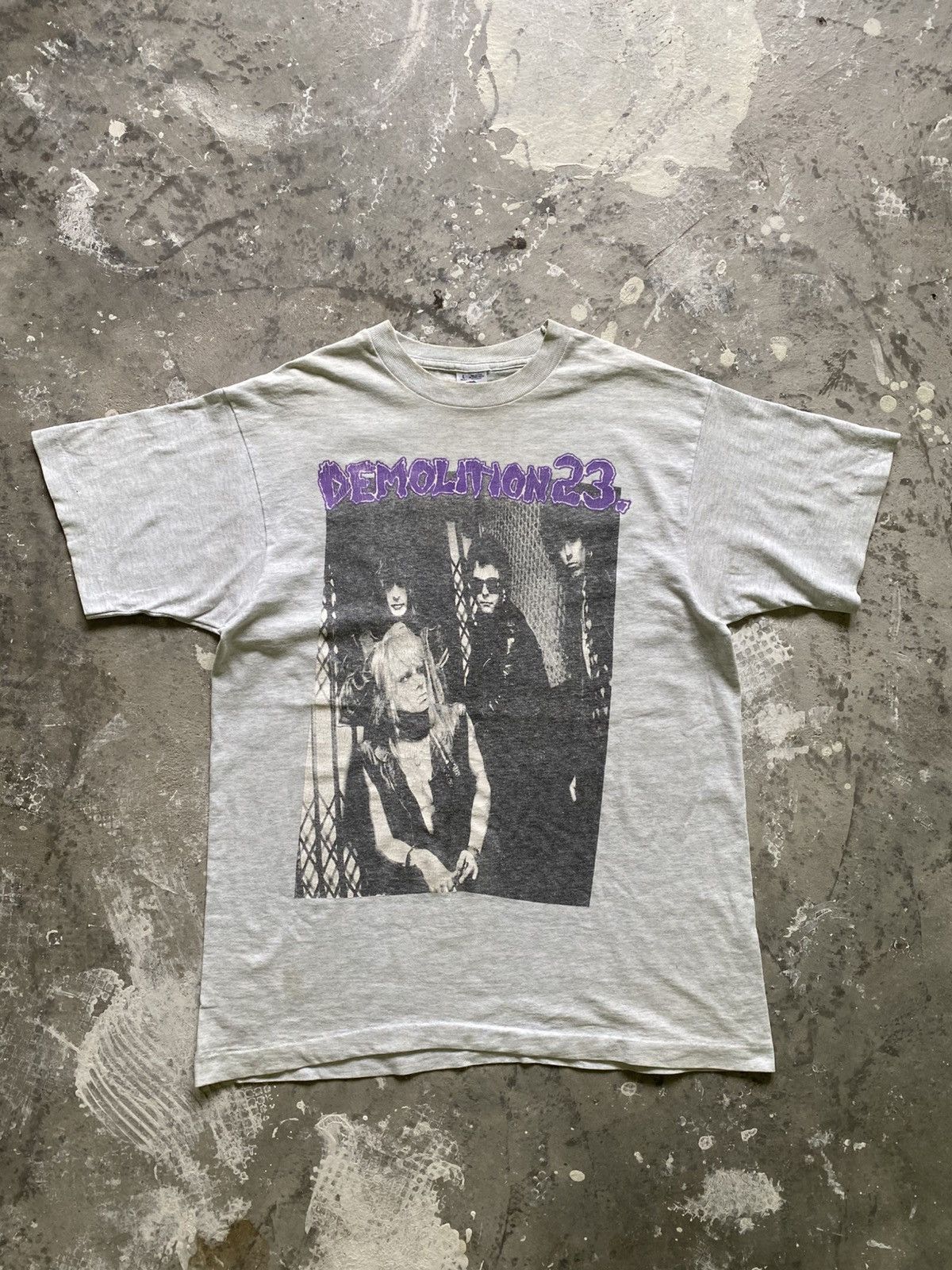 Vintage 1994 Demolition 23 Rock Band Japan Tour Tee
