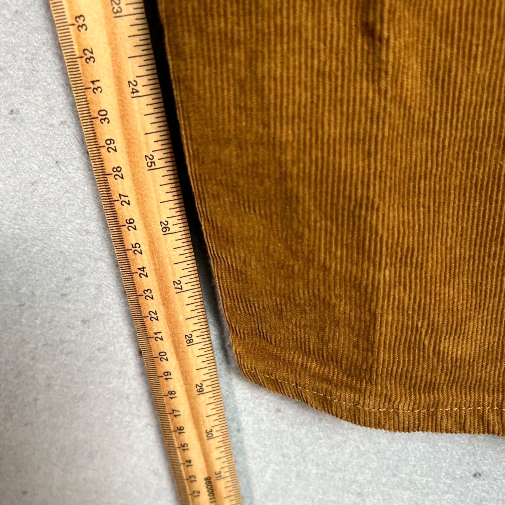 Gap Gap Mens Size 36 x 30 Slim Fit Brown Tapered Leg Corduroy Pant Shirt? Size US 36 / EU 52 - 7 Thumbnail