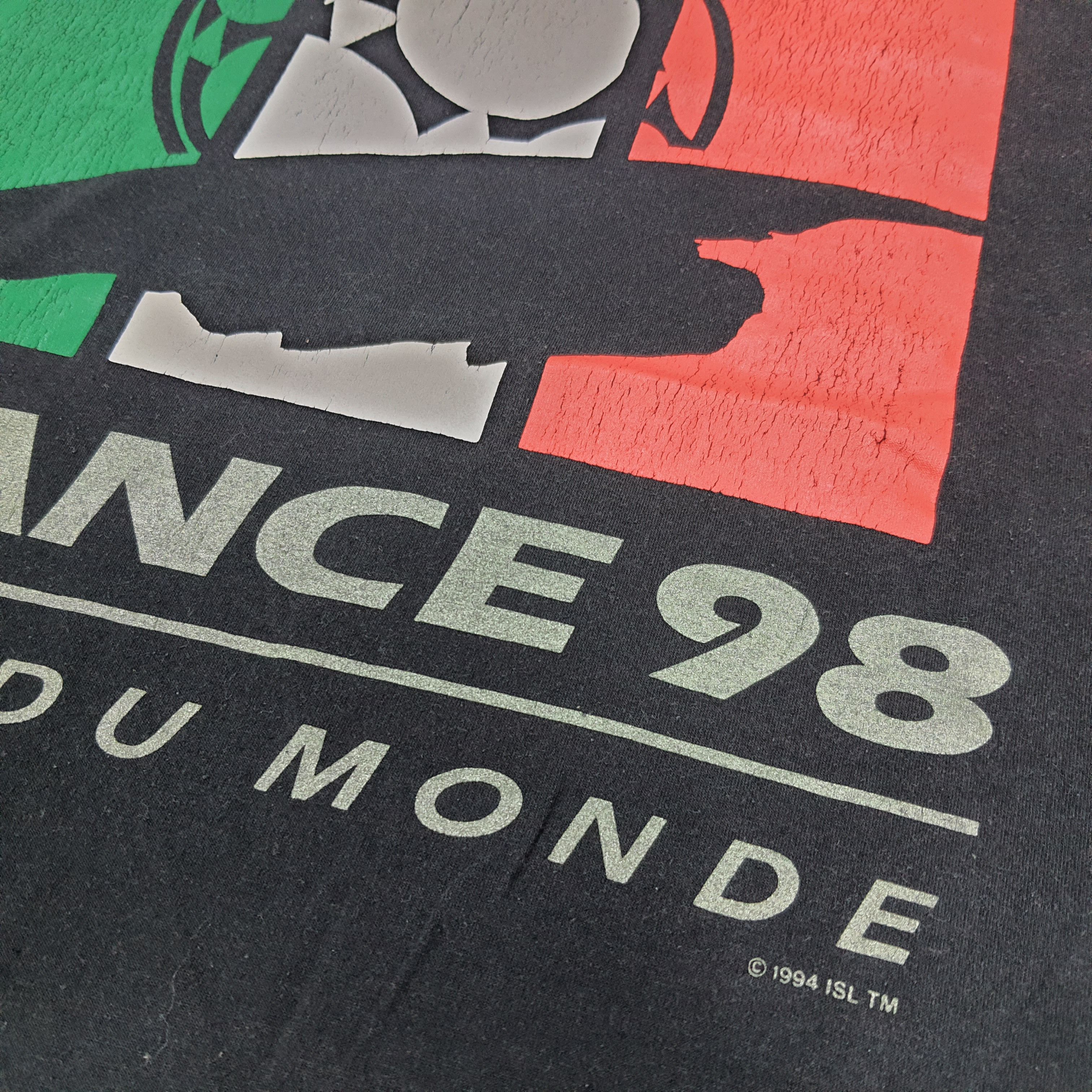 Adidas × Vintage Vintage Adidas France '98 Coup Du Monde Soccer Tshirt Size US L / EU 52-54 / 3 - 2 Thumbnail