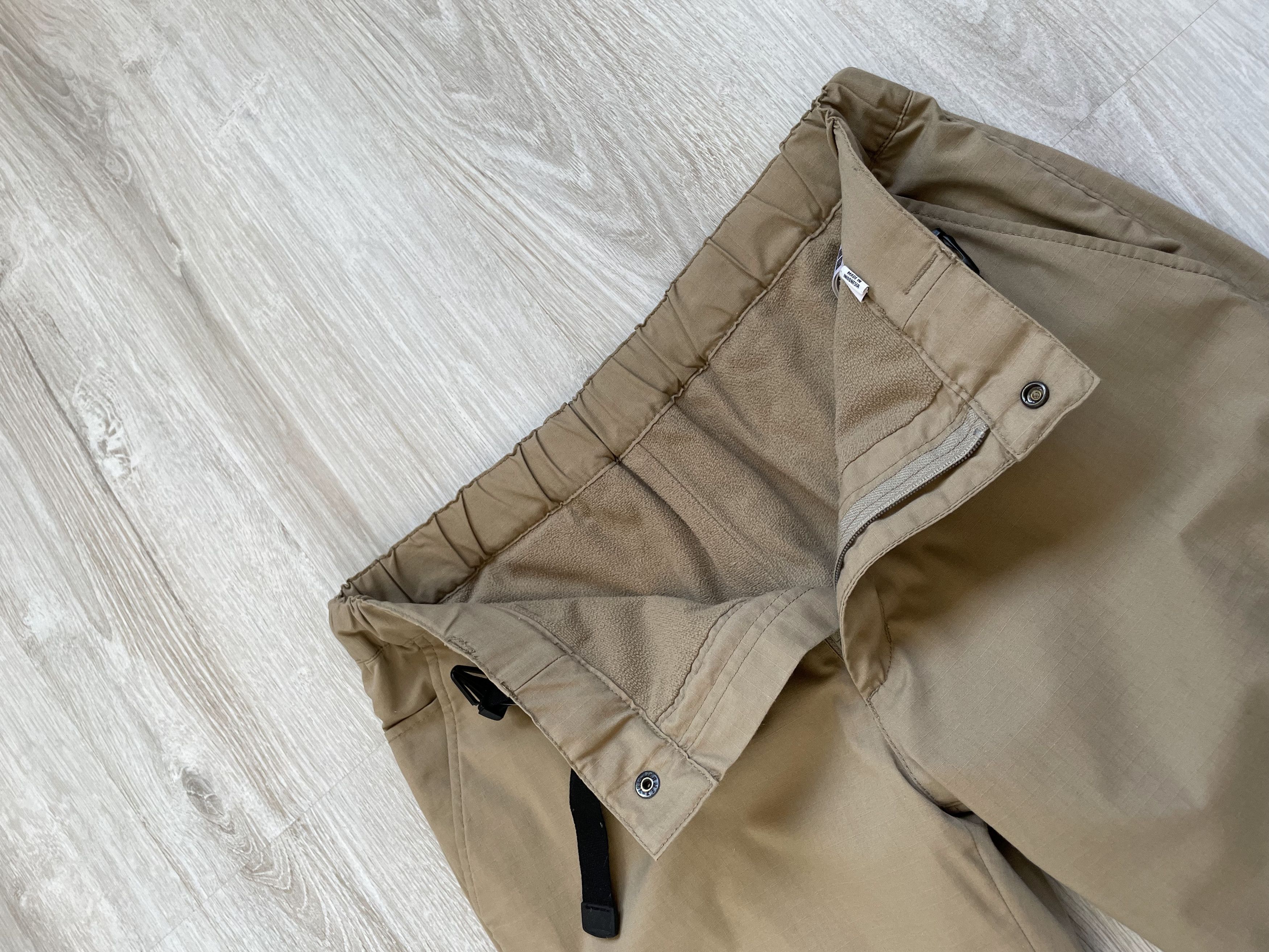 Japanese Brand Uniqlo Fleece Nylon Techwear Pants Size US 30 / EU 46 - 5 Thumbnail