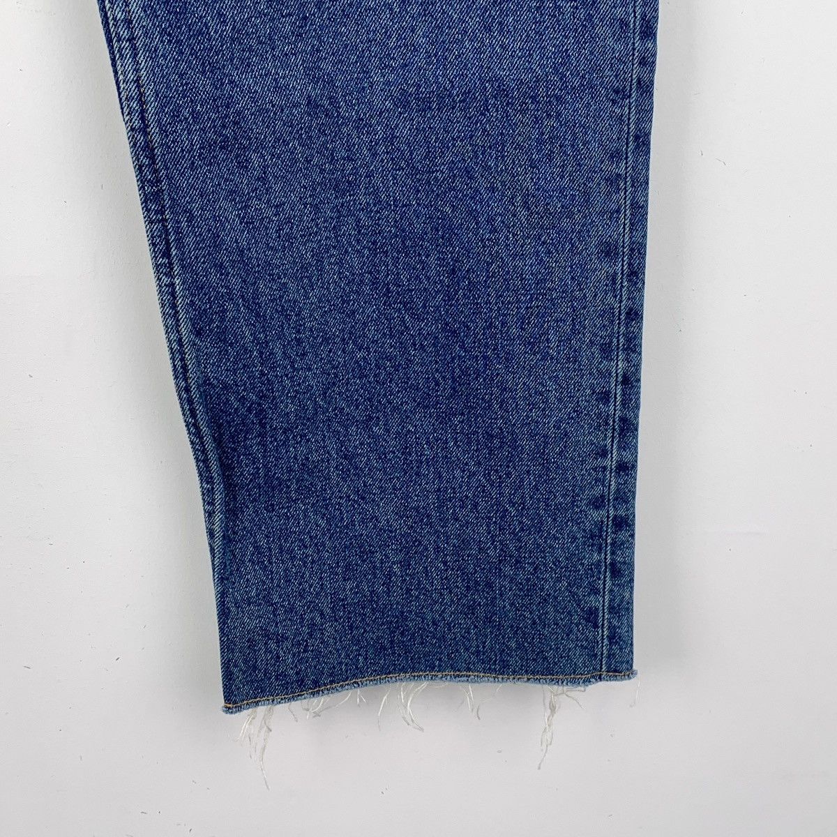 Maison Margiela Maison Margiela Navy Blue Washed Denim Casual Pants K26WX Size 25" / US 0 / IT 36 - 4 Thumbnail
