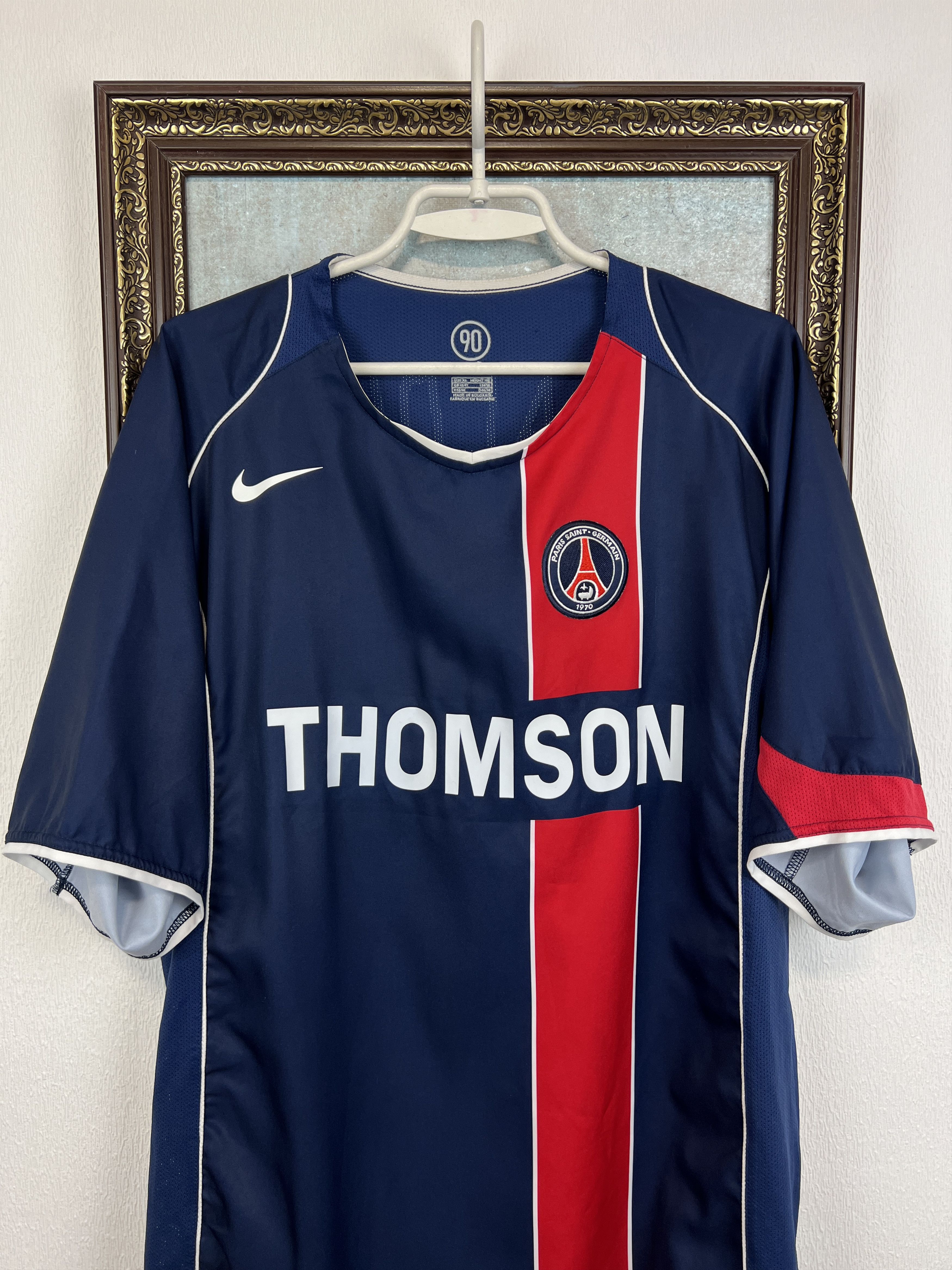 Nike Paris Saint-Germain PSG football shirt #10 Ronaldinho Jersey Size US XL / EU 56 / 4 - 2 Thumbnail