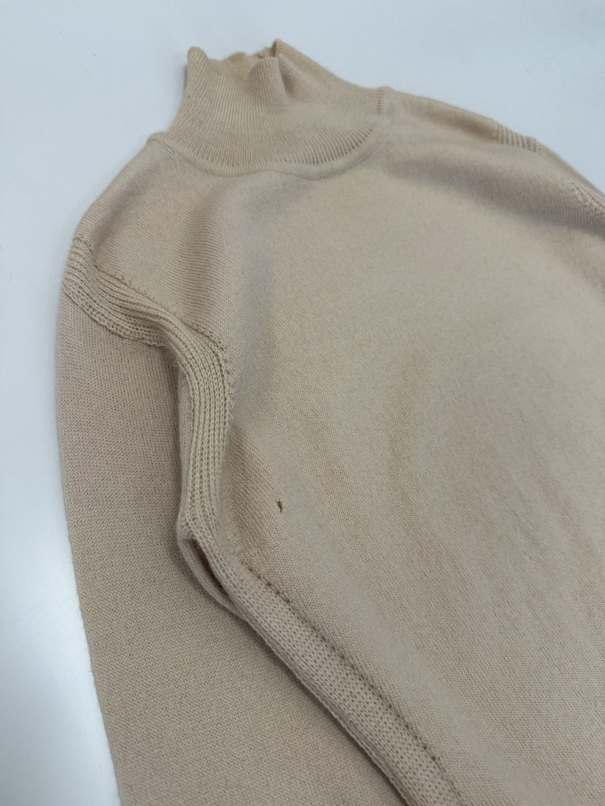 Issey Miyake 🔥 Issey Miyake Knit Sweater Turtle Neck Stretchable fit Size S / US 4 / IT 40 - 7 Thumbnail