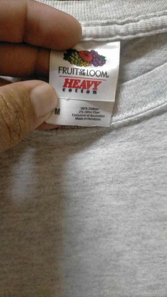 Fruit Of The Loom × Vintage Vintage Fruit of The Loom Graphic Tee Streetwear Size US M / EU 48-50 / 2 - 3 Thumbnail