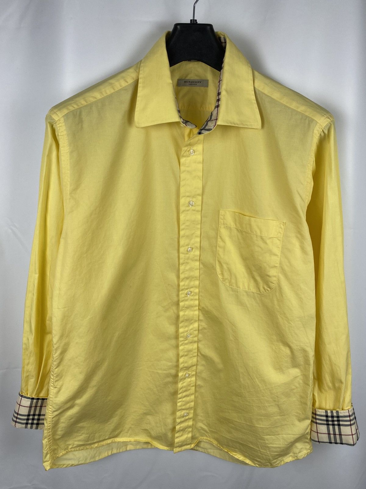 Burberry Burberry Vintage Shirt Button Up made in USA Men size L Size US L / EU 52-54 / 3 - 1 Thumbnail