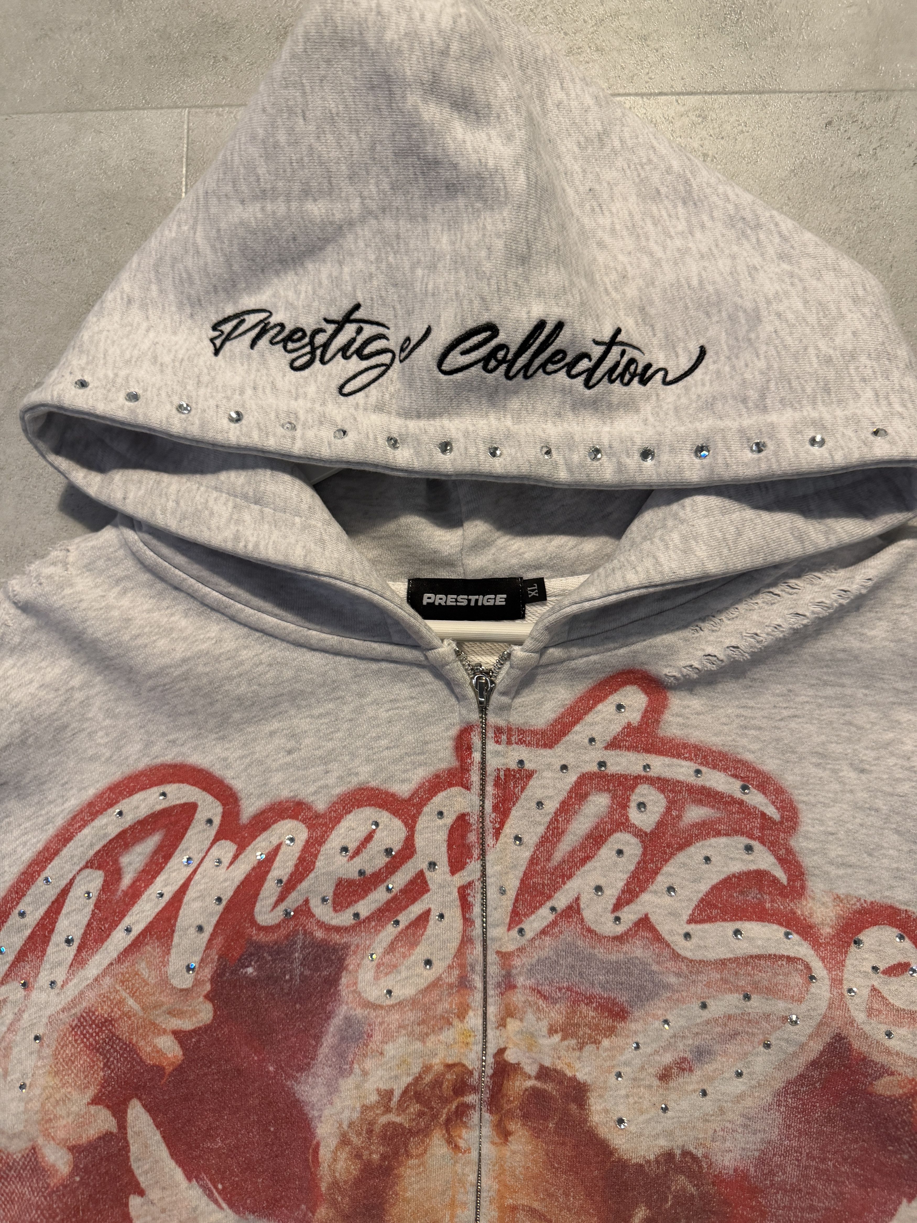 Other Prestige angel baby zip up studded Size US XL / EU 56 / 4 - 2 Thumbnail