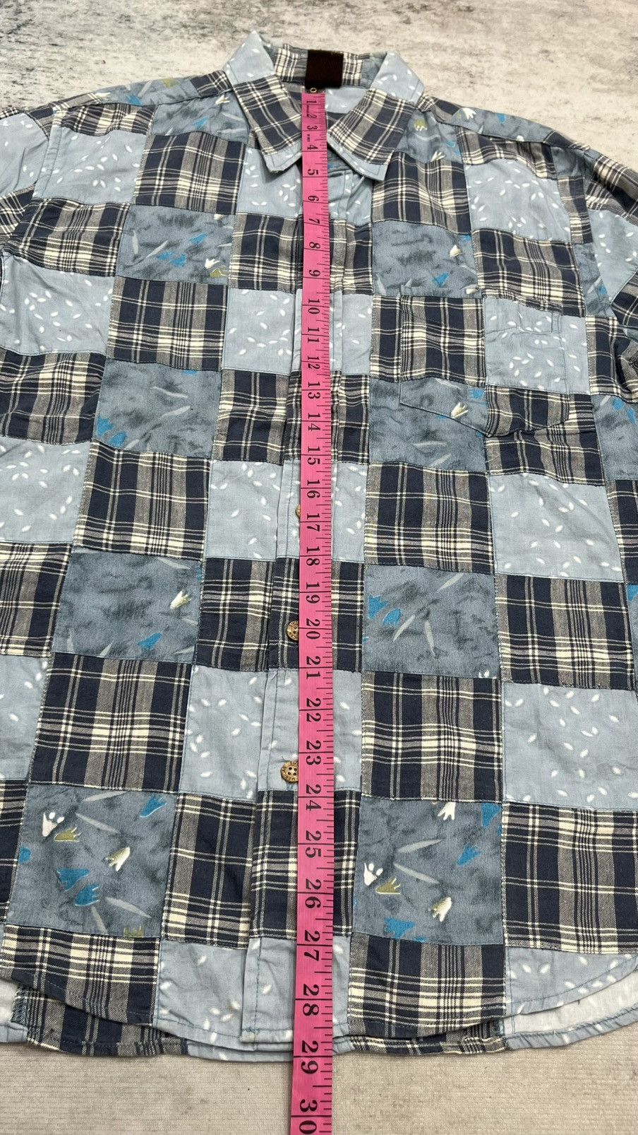 Japanese Brand × Vintage Smith's Patch Work shirt button up Size US L / EU 52-54 / 3 - 7 Thumbnail