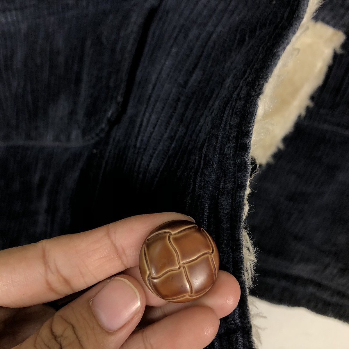 If Six Was Nine 🔥Vintage Shearling Chore Work Jacket Pract Studio Japan Size US L / EU 52-54 / 3 - 16 Thumbnail