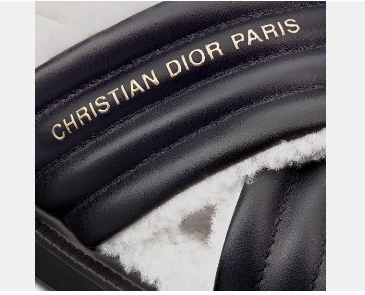 Dior o1w1db11024 D-Cross Slides in Black Size US 12 / IT 42 - 4 Thumbnail
