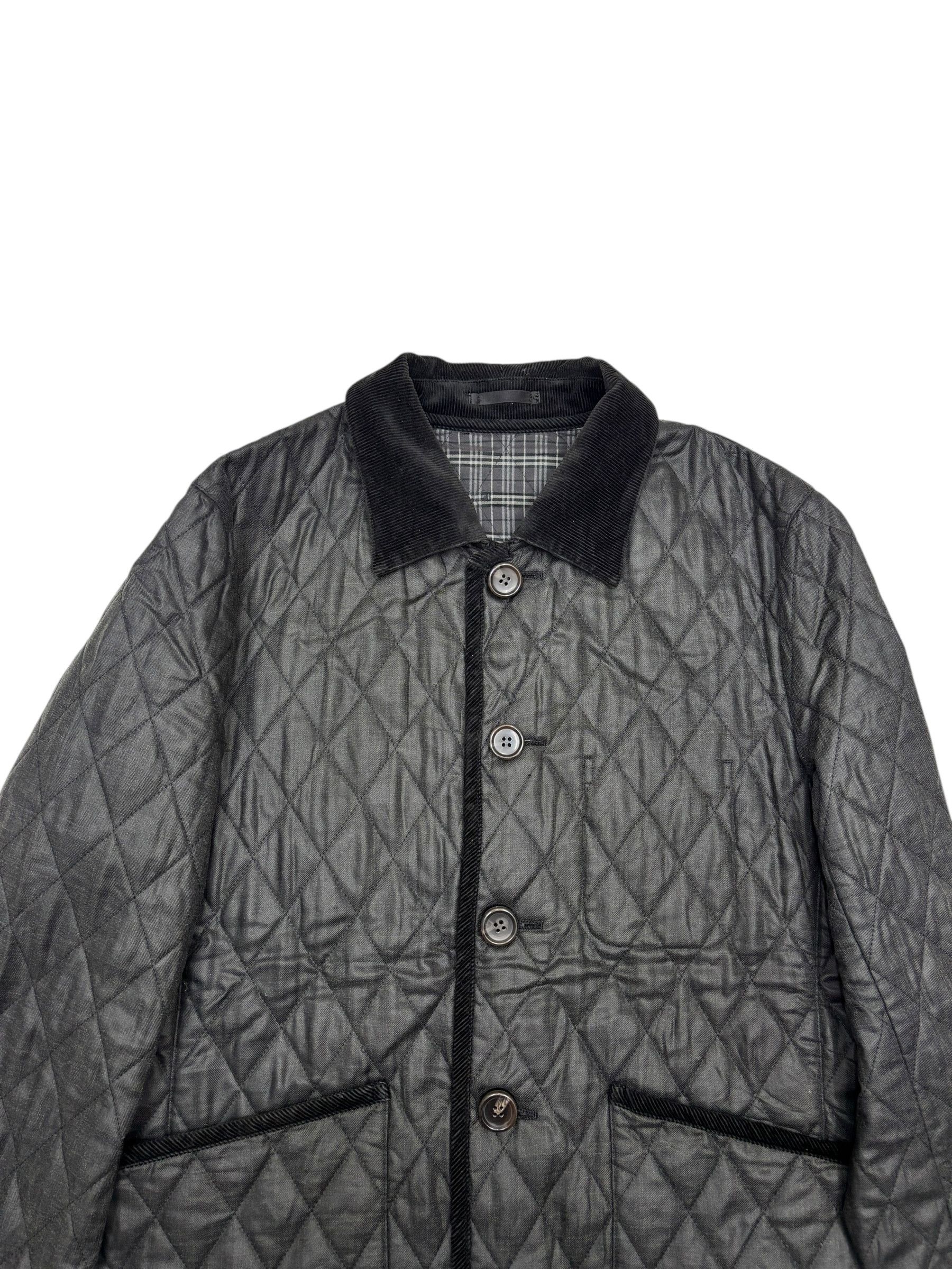 Burberry 🔥Vintage Burberry Black Label Quilted Jacket Size US M / EU 48-50 / 2 - 15 Thumbnail