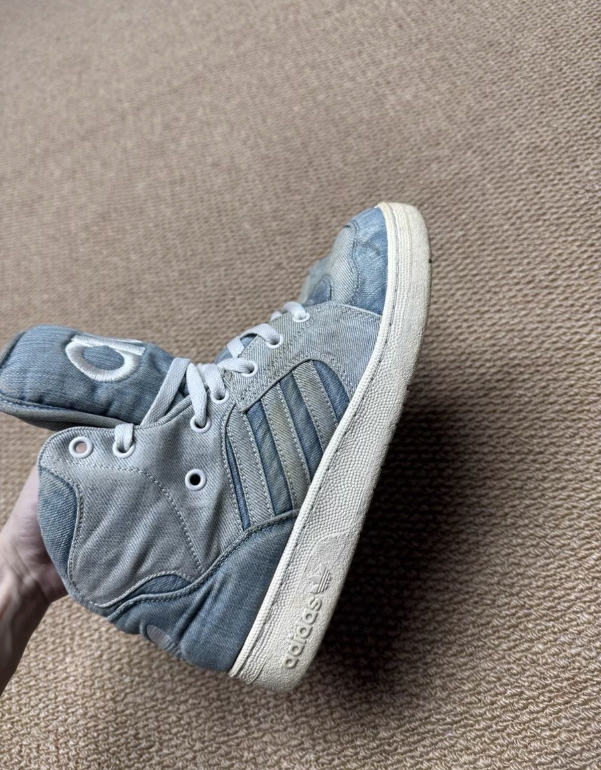 Adidas Adidas Jeremy Scott Wings Non-Wing Model K37 Size US 9.5 / EU 42-43 - 3 Thumbnail