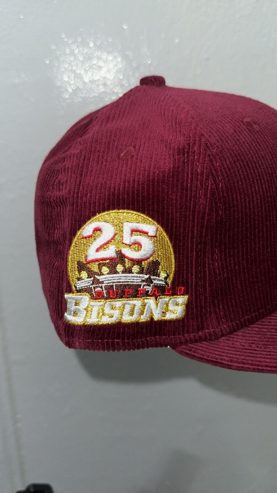 New Era New Era 59fifty Red Buffalo Bisons fitted hat size 7 Size ONE SIZE - 2 Thumbnail