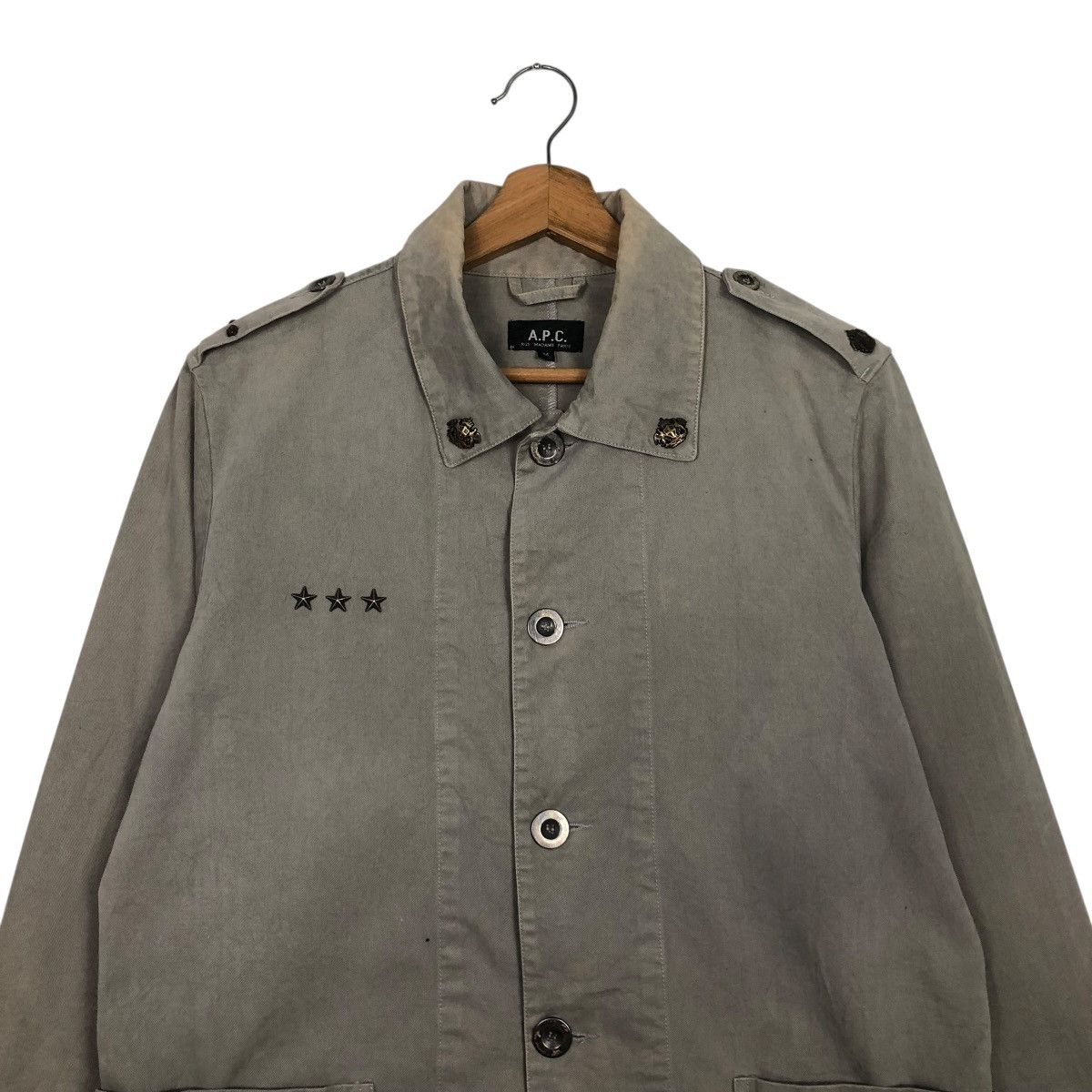 A.P.C. 🔥VINTAGE CHORE WORK JACKET A.P.C MILITARY ISSEY MIYAKE Size US M / EU 48-50 / 2 - 5 Thumbnail