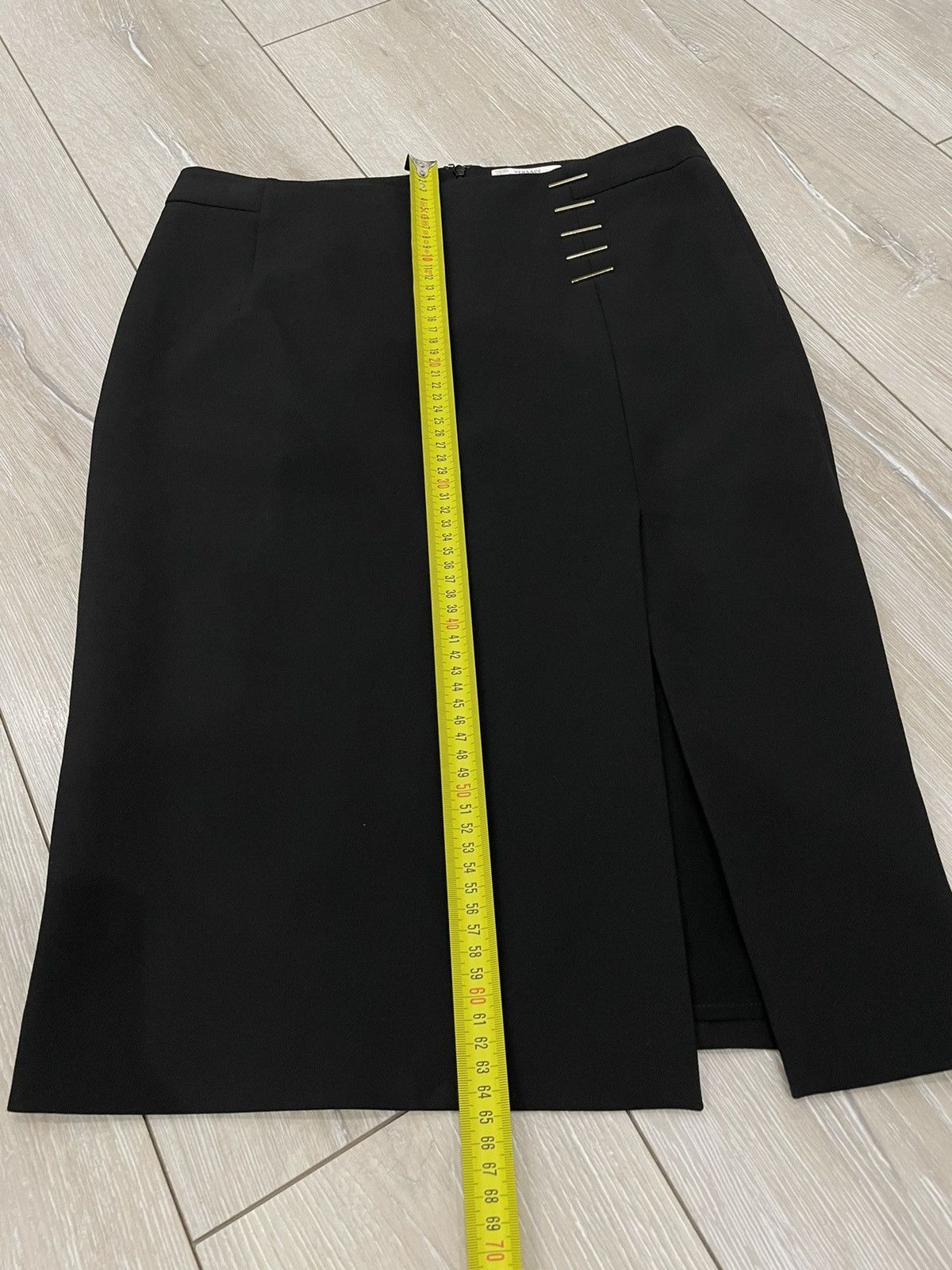 Versace Versace black skirt woman Size 30" / US 8 / IT 44 - 12 Thumbnail