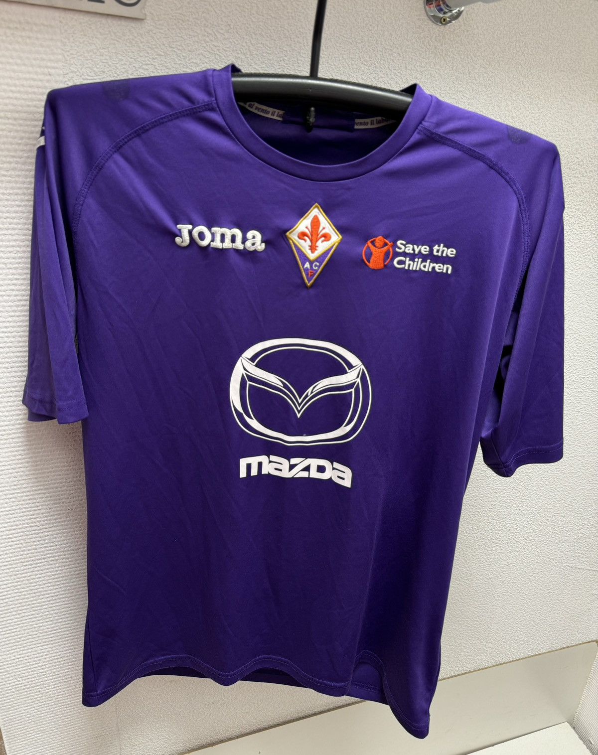 Joma Fiorentina Joma mazda purple soccer jersey Xl sz ( rossi ) Size US XL / EU 56 / 4 - 1 Thumbnail