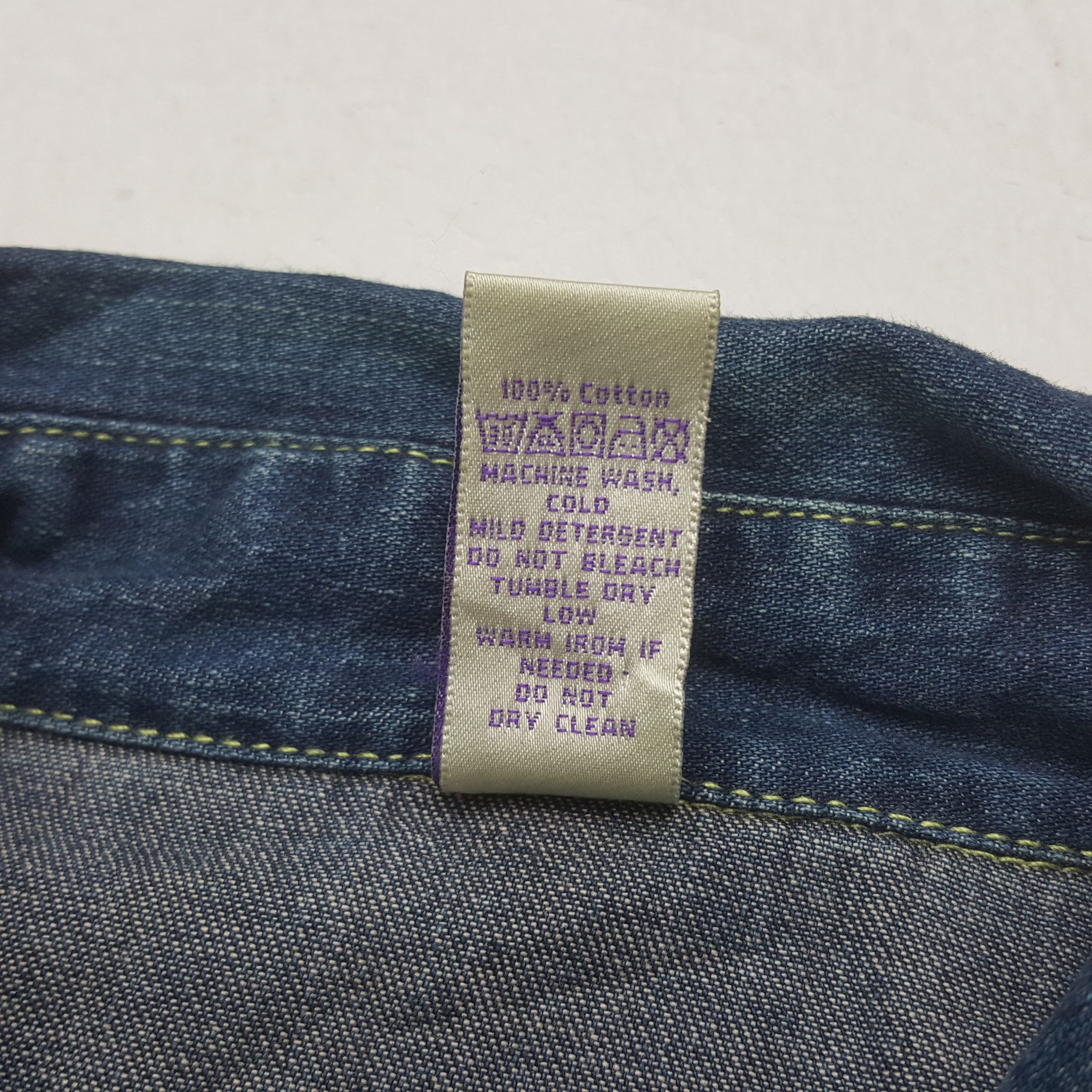 Prps Vintage PRPS Japanese Brand Denim Shirt RR8 Size US L / EU 52-54 / 3 - 6 Thumbnail