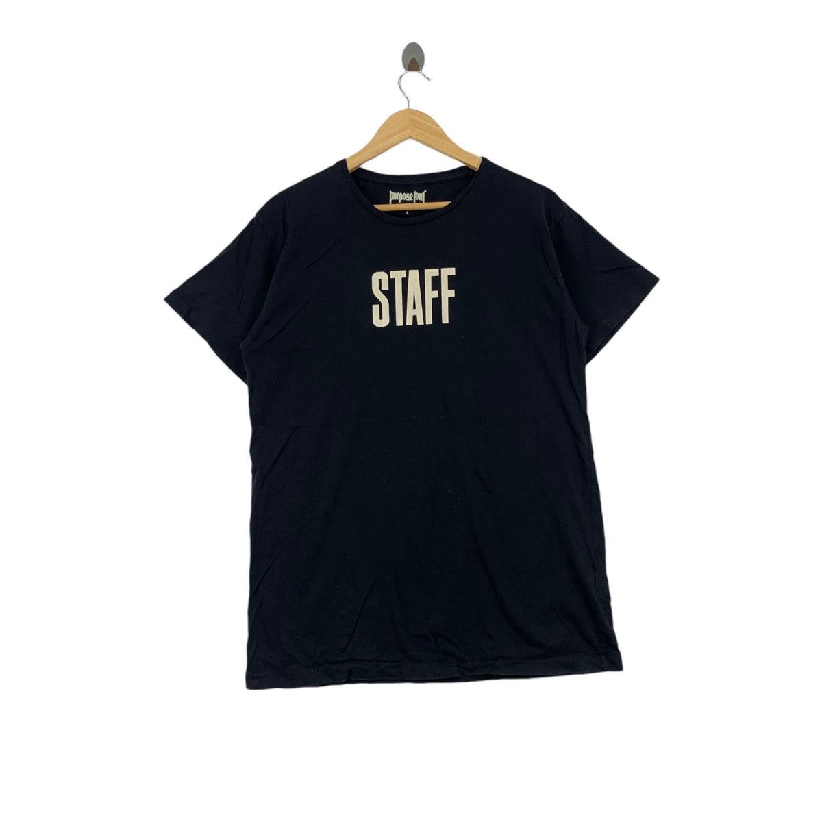 Justin Bieber JUSTIN BIEBER PURPOSE Tour Staff Merchandise Black Size US L / EU 52-54 / 3 - 4 Thumbnail