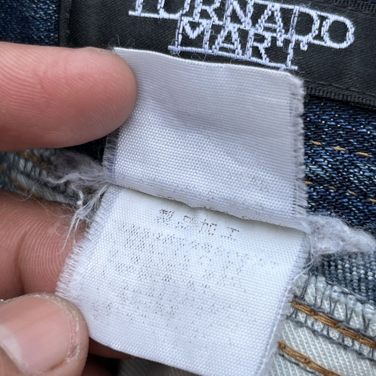 Tornado Mart TORNADO MART VINTAGE STRETCH DENIM JAPANESE BRAND Size US 31 - 4 Thumbnail