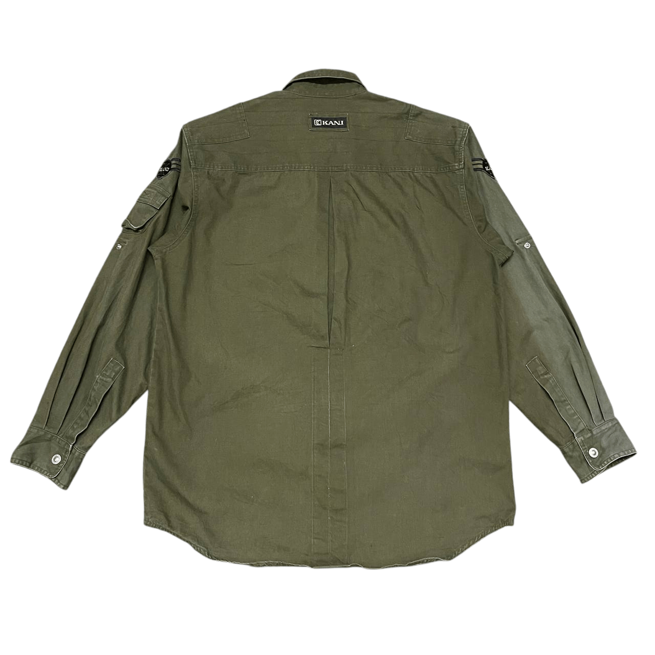 Karl Kani Vintage Karl Kani Jeans Army Jacket Size US L / EU 52-54 / 3 - 11 Thumbnail