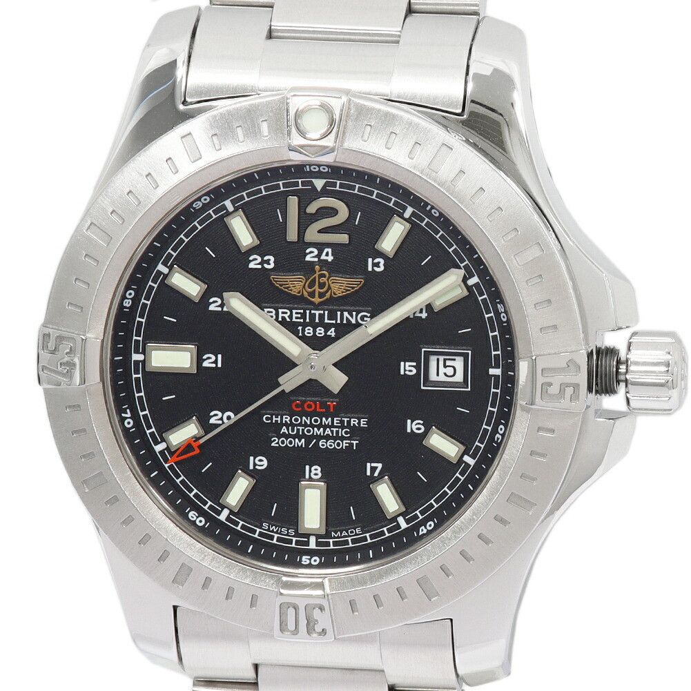 Breitling Breitling Breitling Colt Stainless Steel Metal Automatic A17388 DUTY FREE for USA Size ONE SIZE - 1 Thumbnail