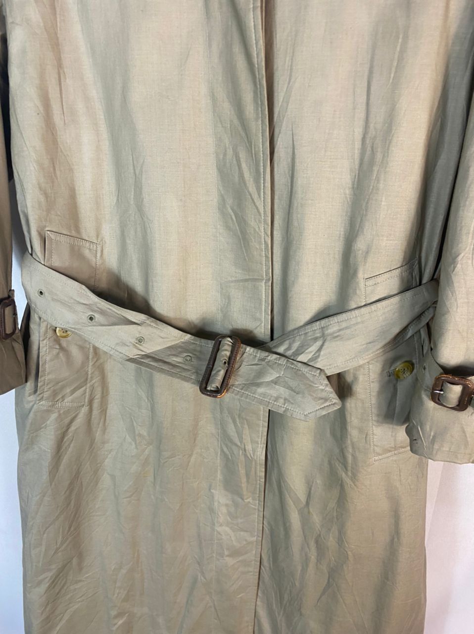Burberry × Designer × Vintage Vintage Burberry trench coat made in England Size M / US 6-8 / IT 42-44 - 15 Thumbnail
