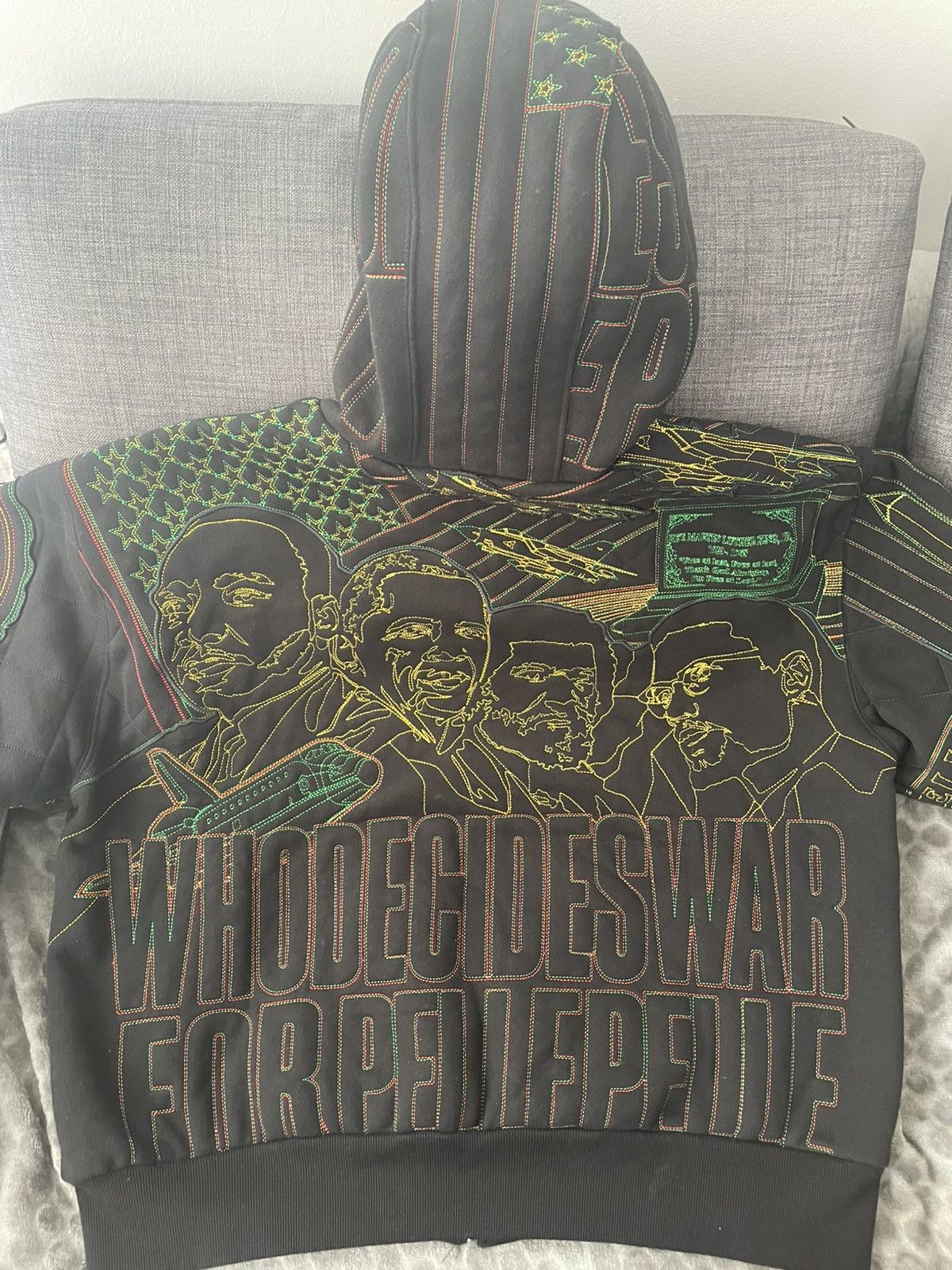 Who Decides War Who Decides War x Pelle Pelle Monument Hoodie Size US M / EU 48-50 / 2 - 7 Thumbnail
