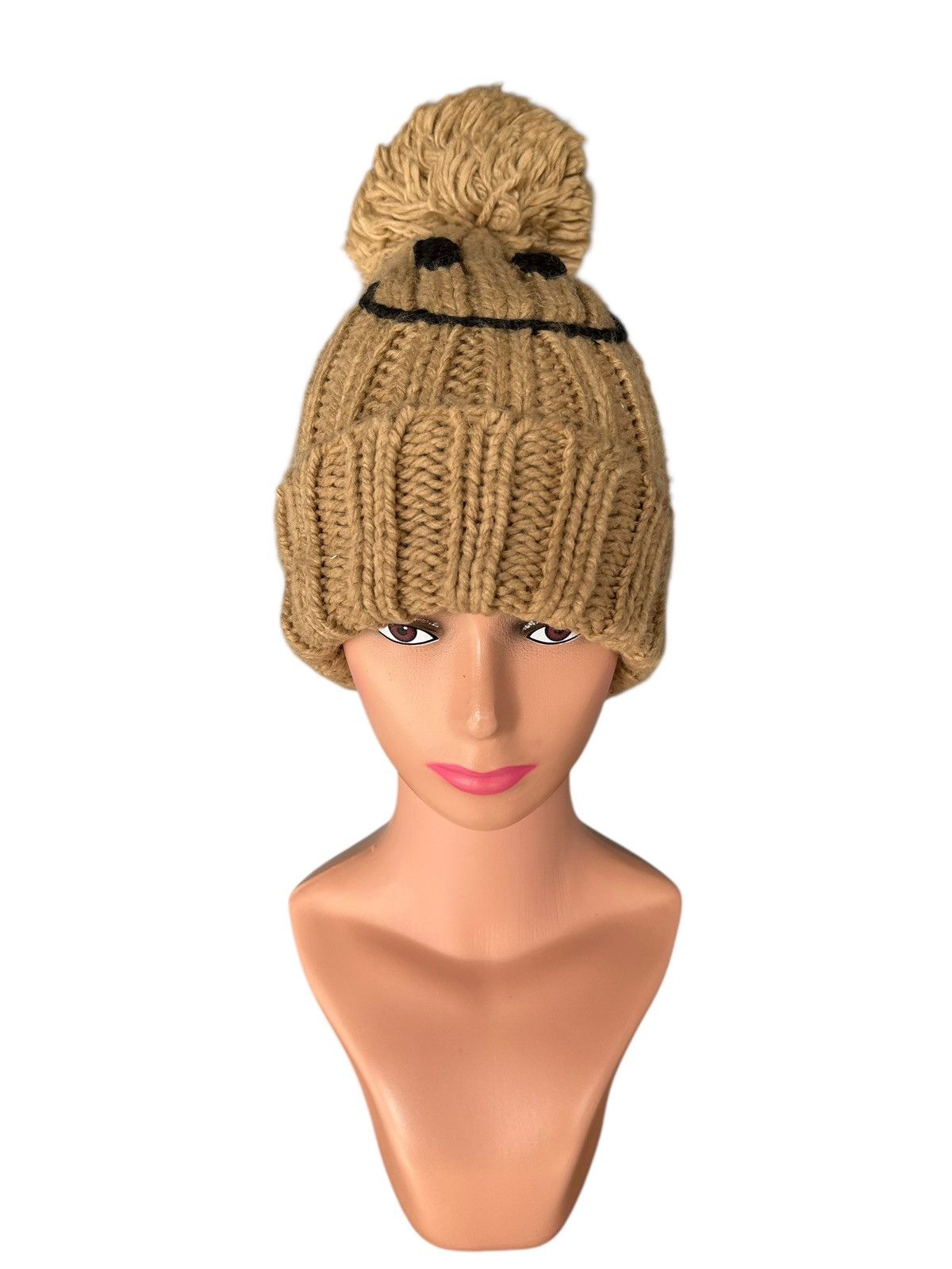 Kapital Smile Crochet Knitted Beanie Hats Size ONE SIZE - 4 Thumbnail