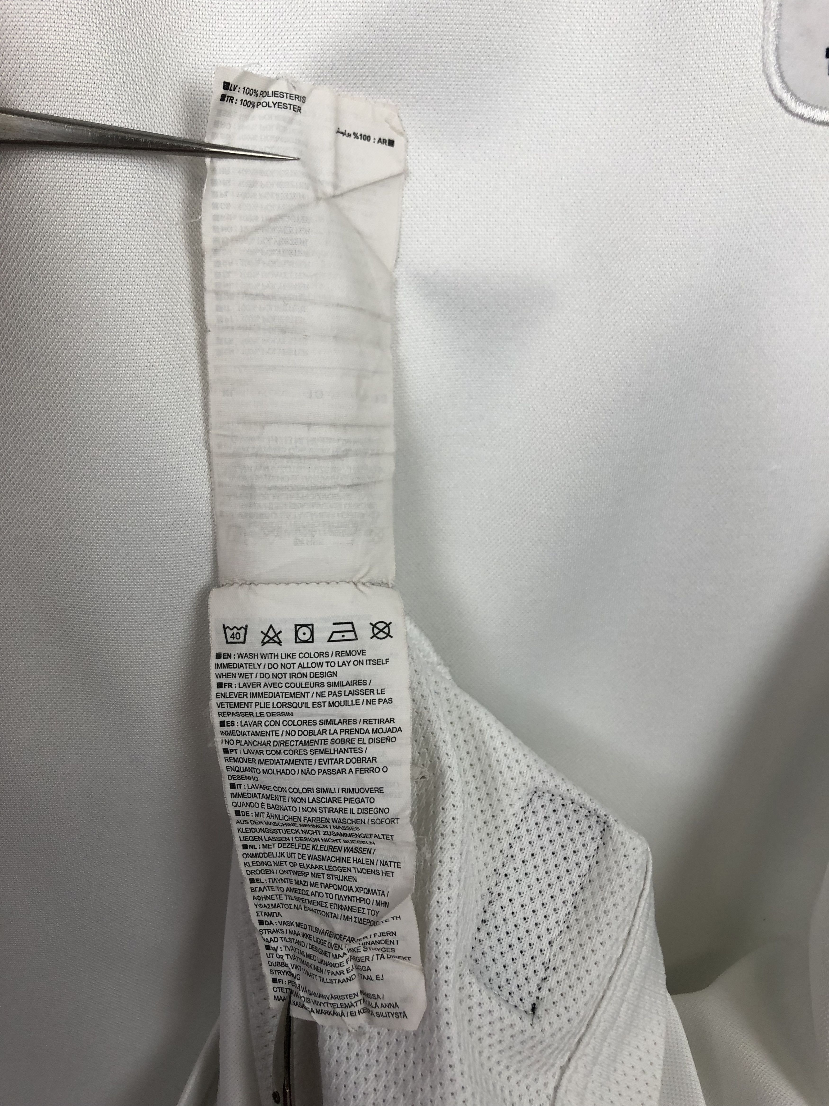 Nike France 2015 Nike Training Shirt Soccer White Jersey Tee Size US XL / EU 56 / 4 - 10 Thumbnail