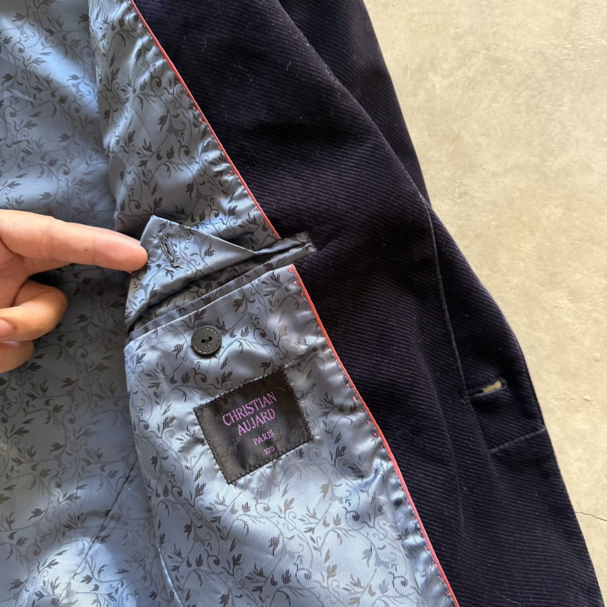 Other Vintage Chrisitian Aujard Purple Label Cords Blazer Jacket Size 50R - 8 Thumbnail