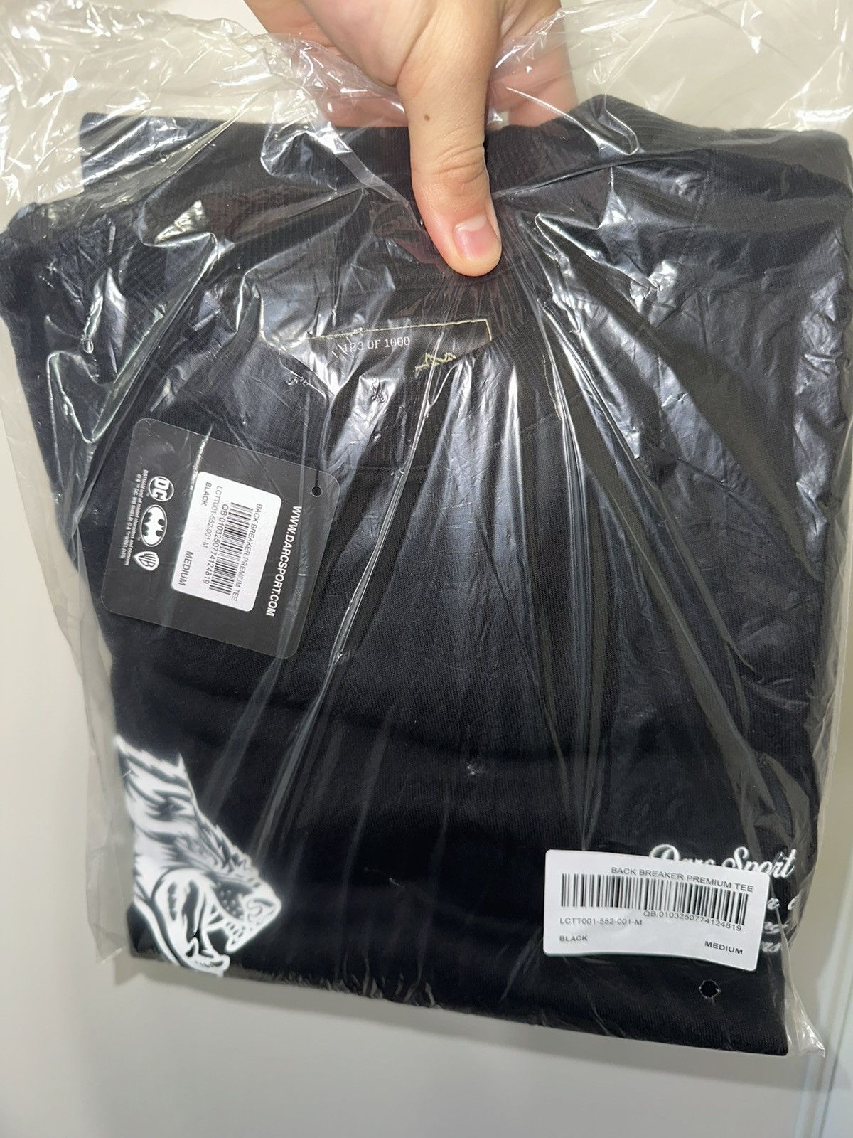 Darc Sport DARC SPORT X BATMAN X BANE “BACK BREAKER” SHIRT Size US M / EU 48-50 / 2 - 7 Thumbnail