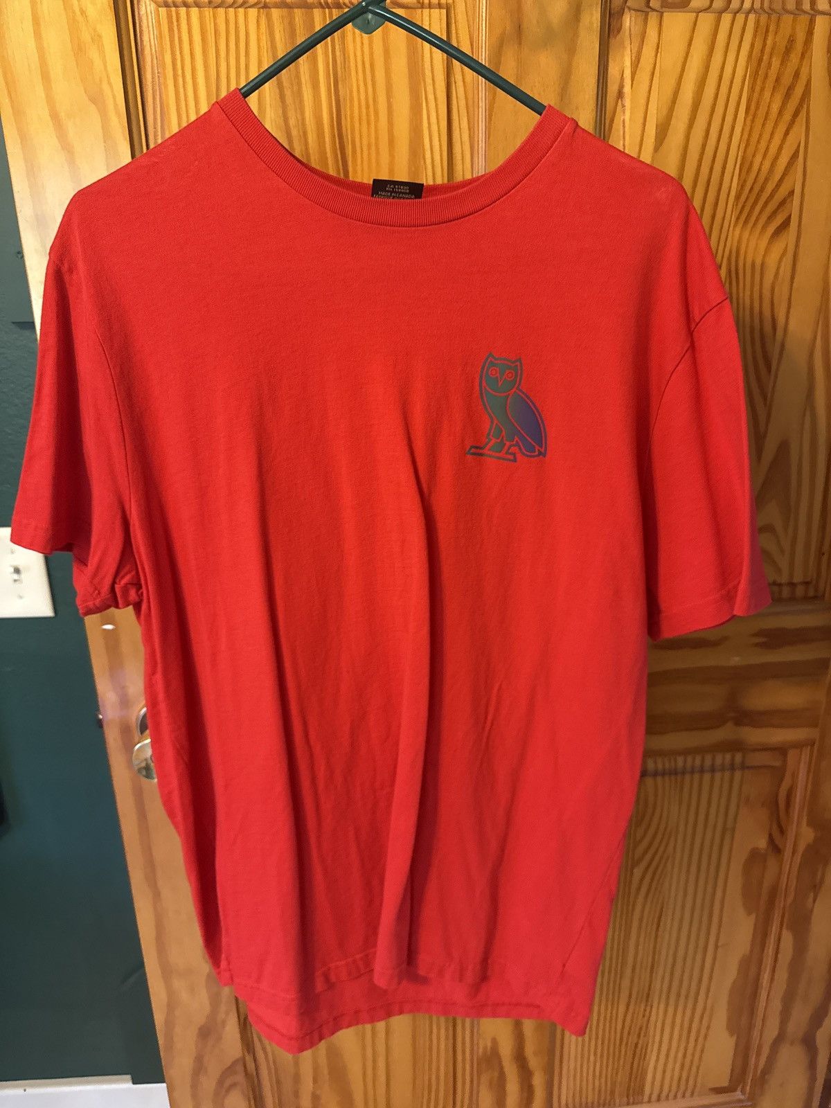 October's Very Own OVO Holographic owl Tee Size US XL / EU 56 / 4 - 1 Thumbnail